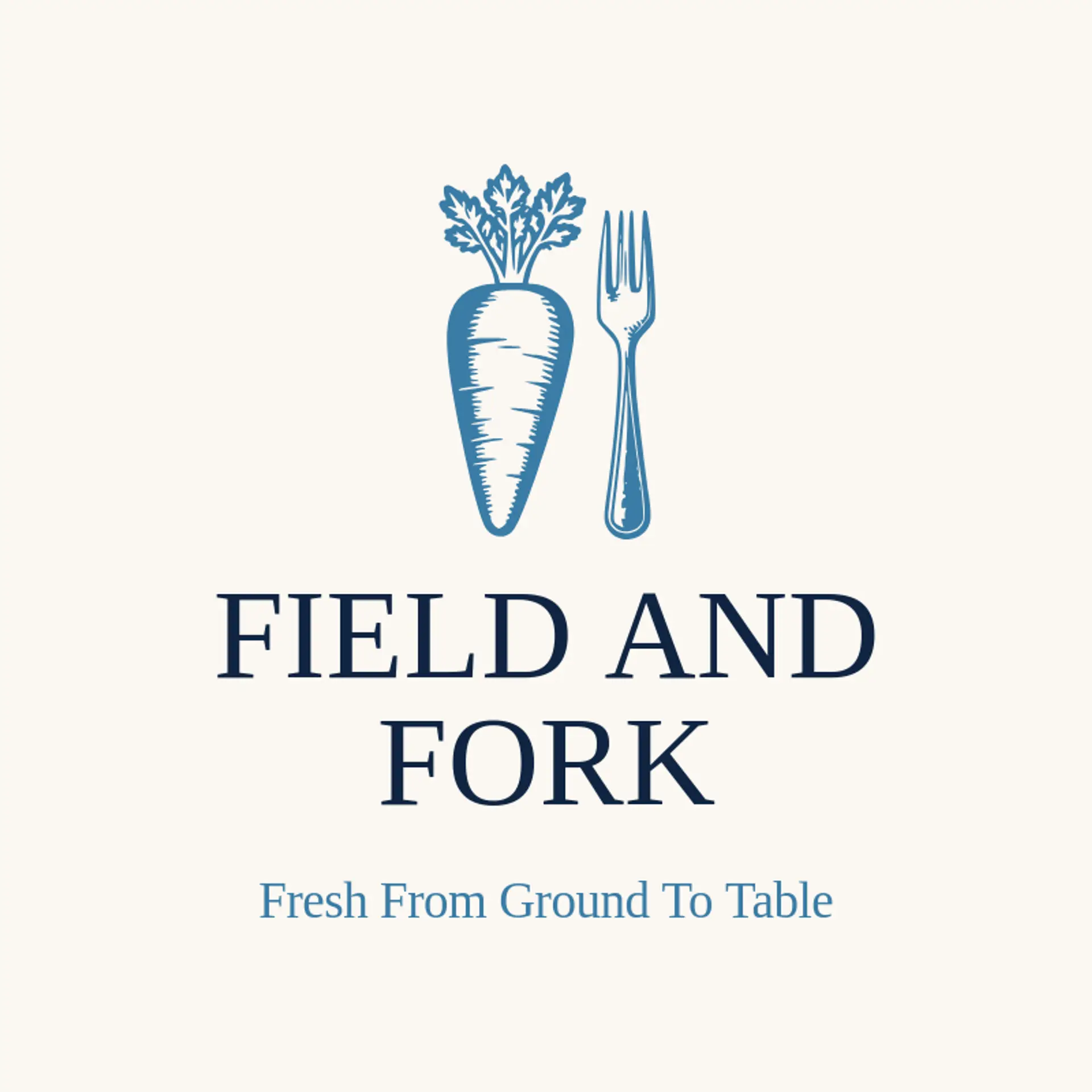 Field and Fork logo for carrot