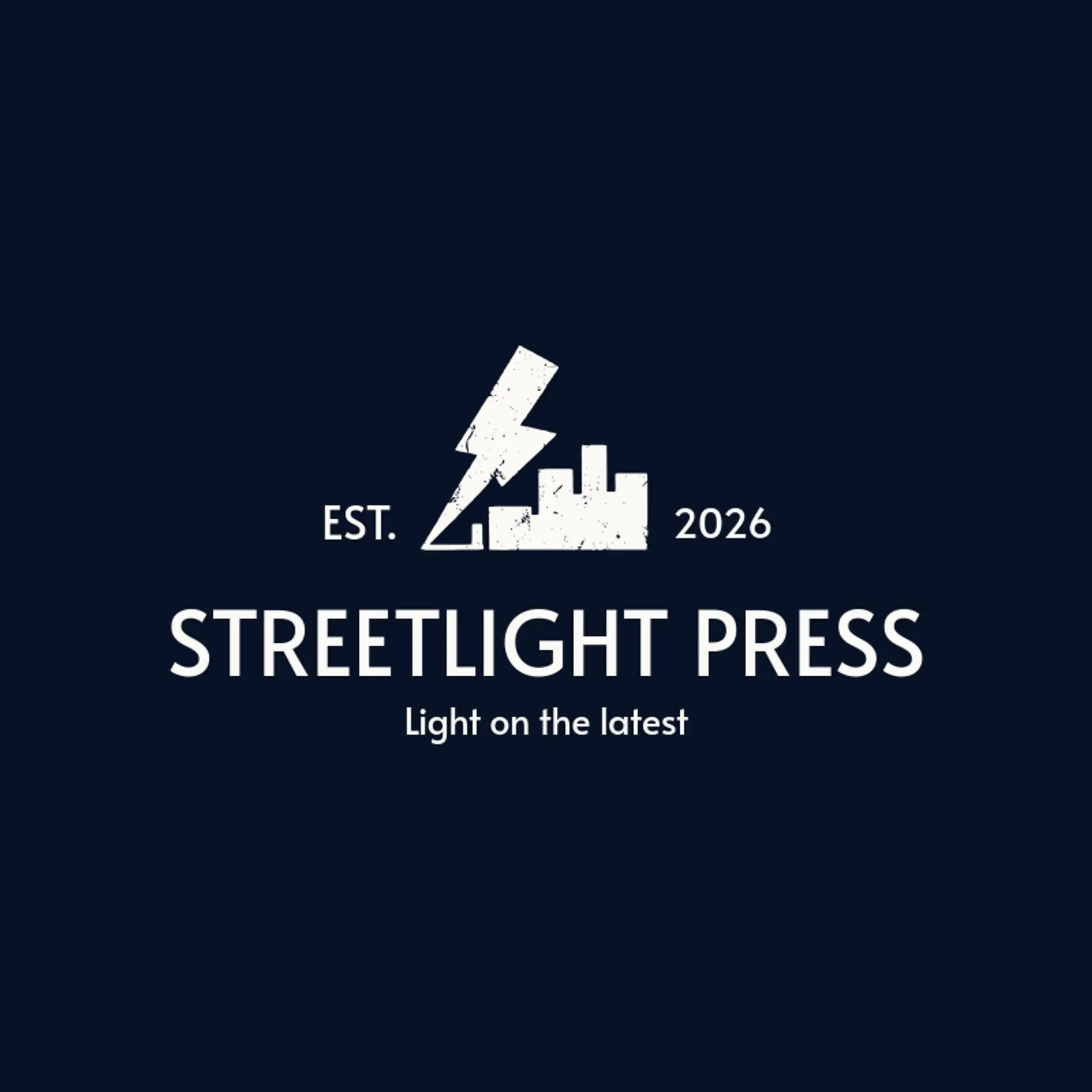 Streetlight Press logo for news channel