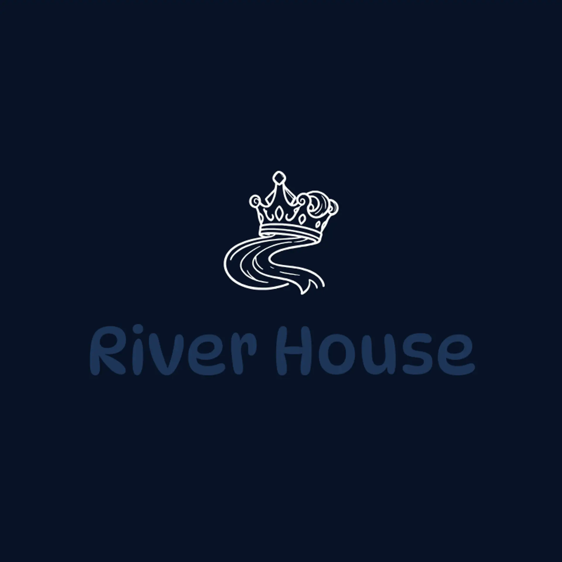 River House logo for family crest