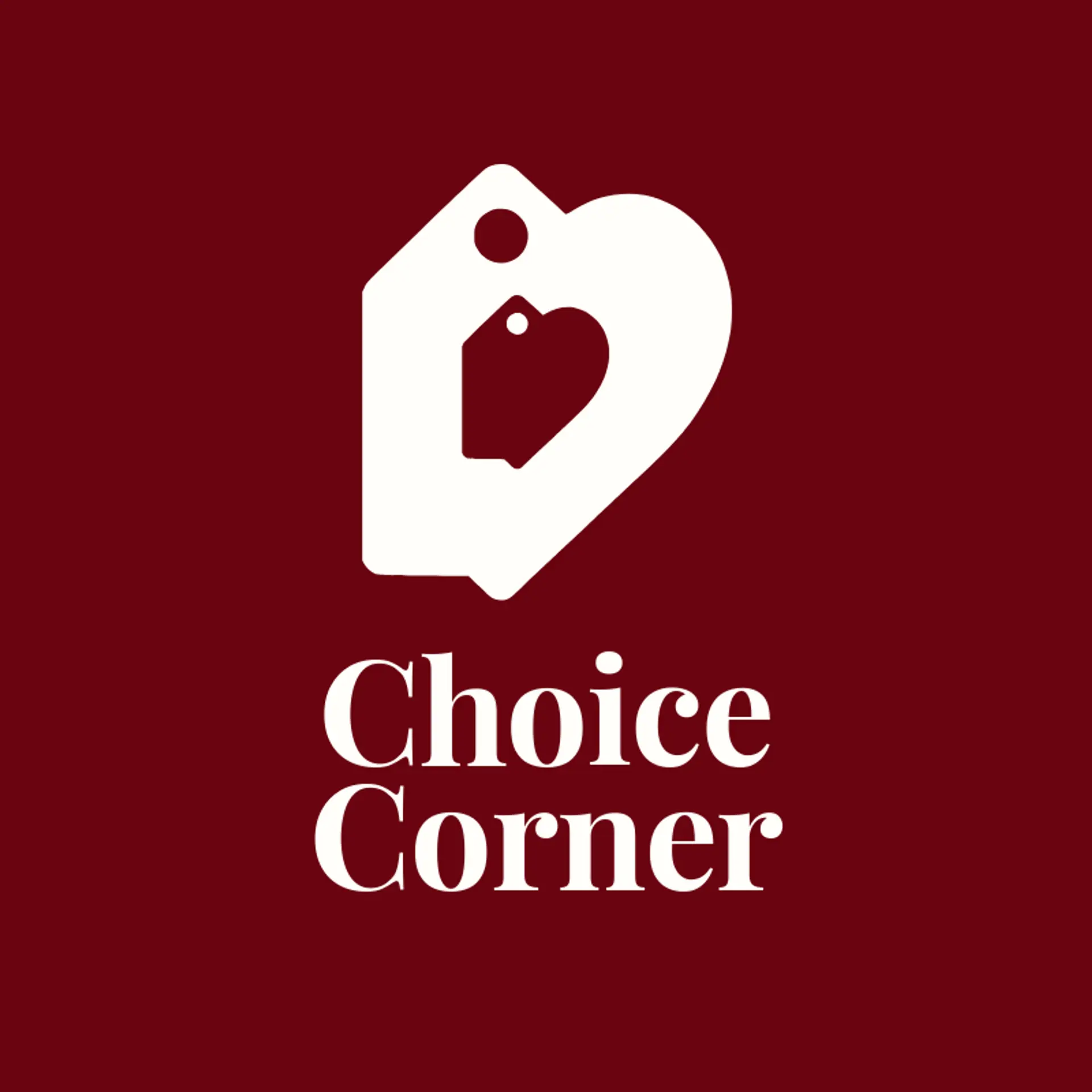Choice Corner logo for shopping