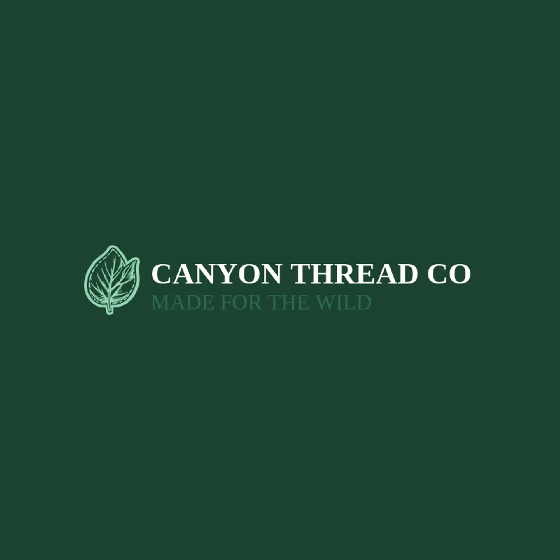 Canyon Thread Co logo for patch
