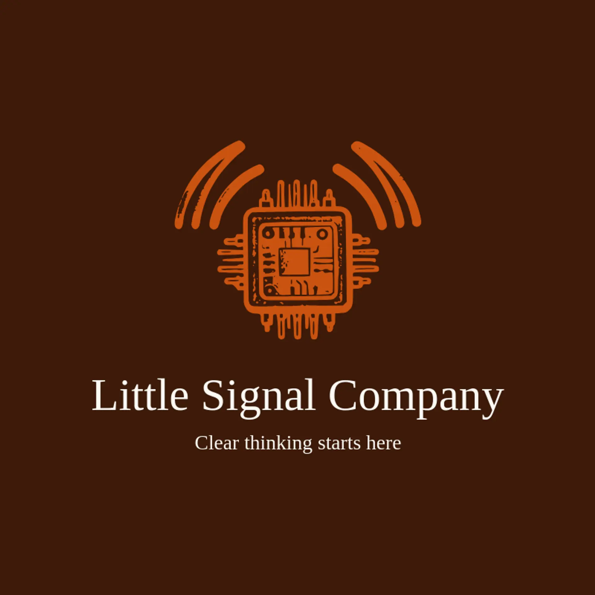 Little Signal Company logo for chip