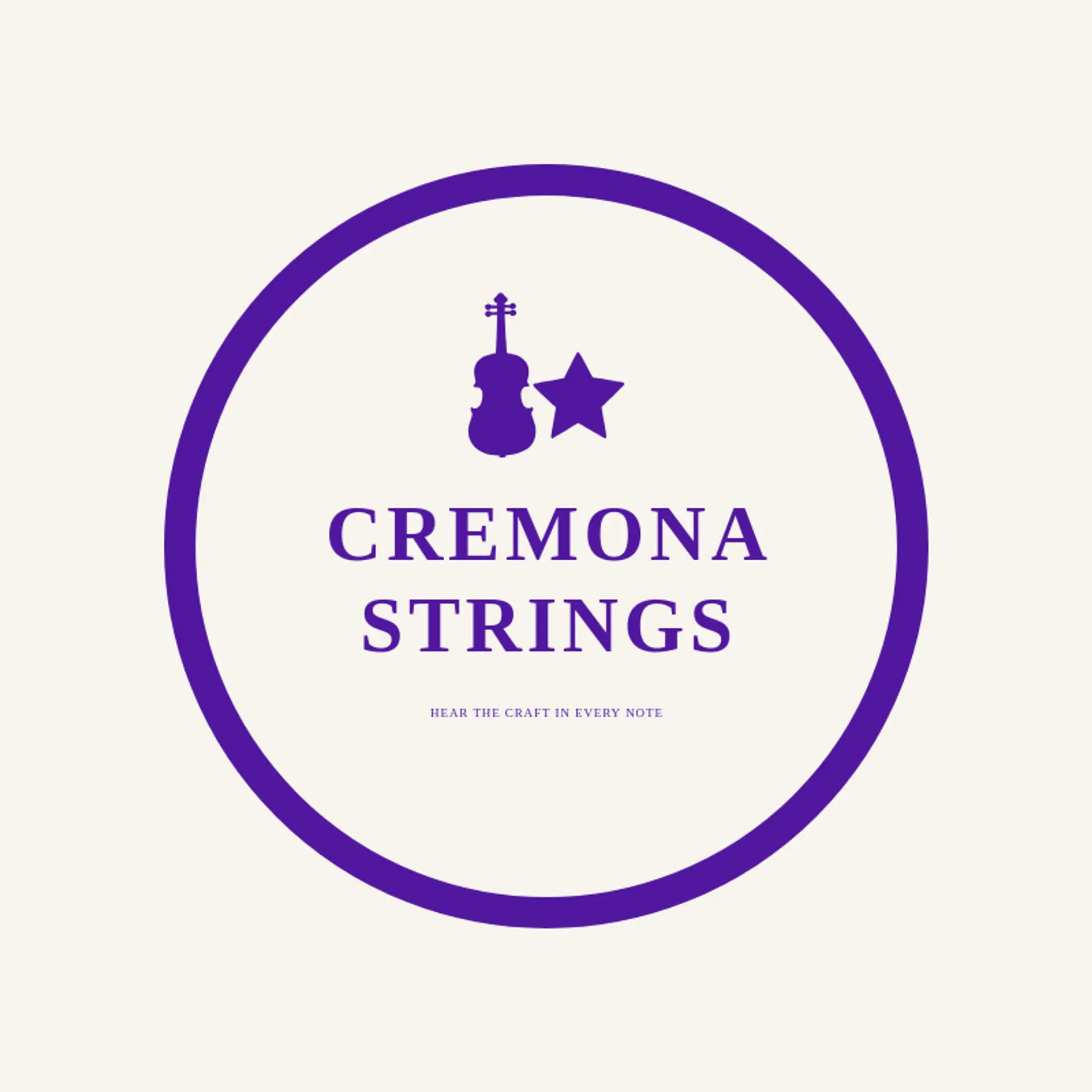 Cremona Strings logo for italian
