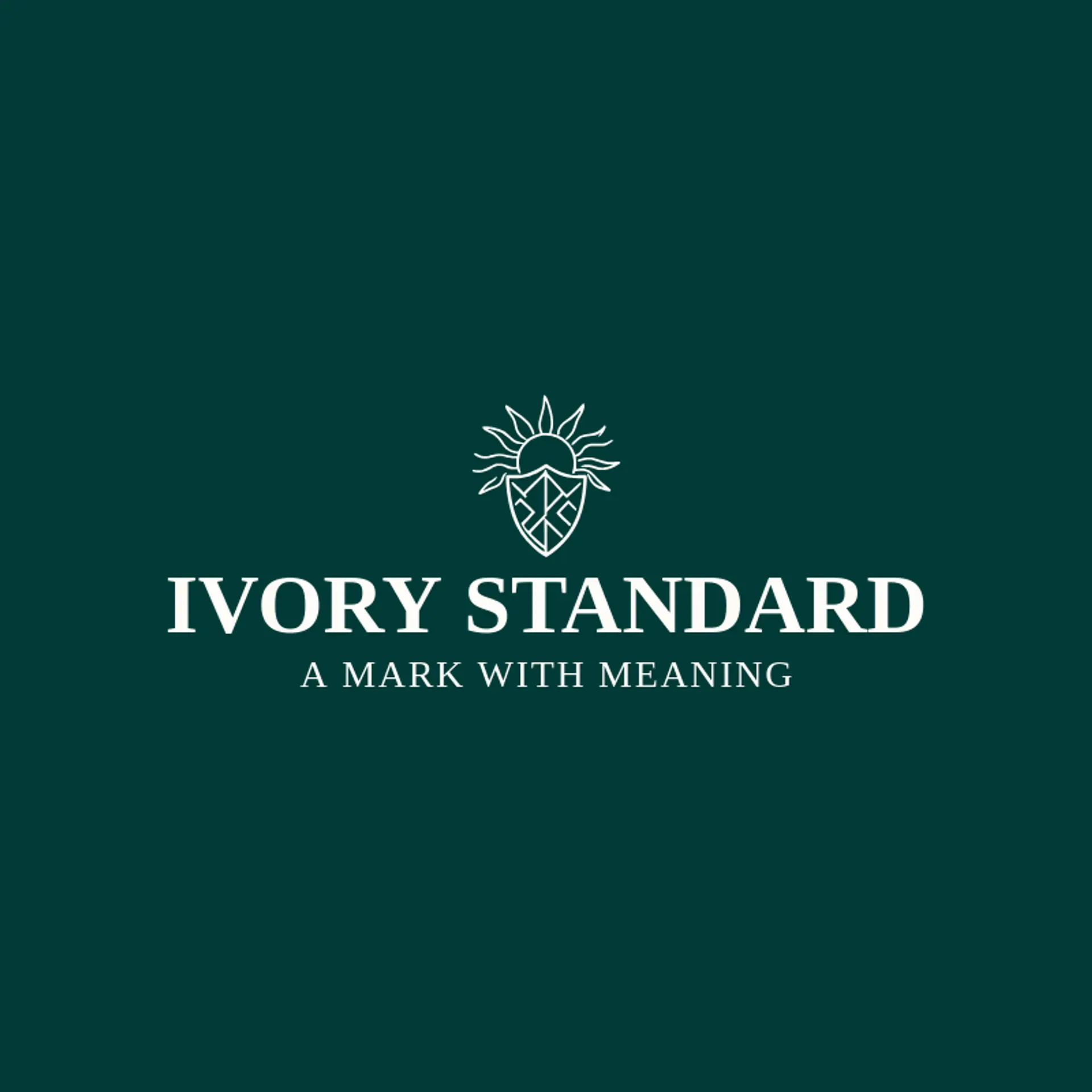 Ivory Standard logo for coat of arms