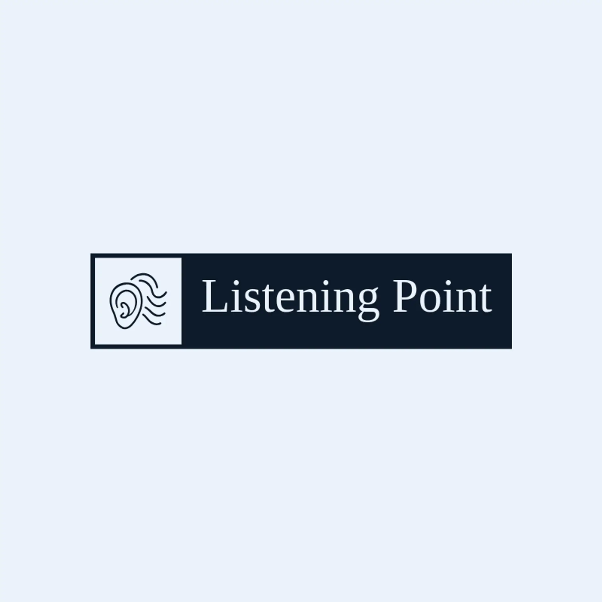 Listening Point logo for call
