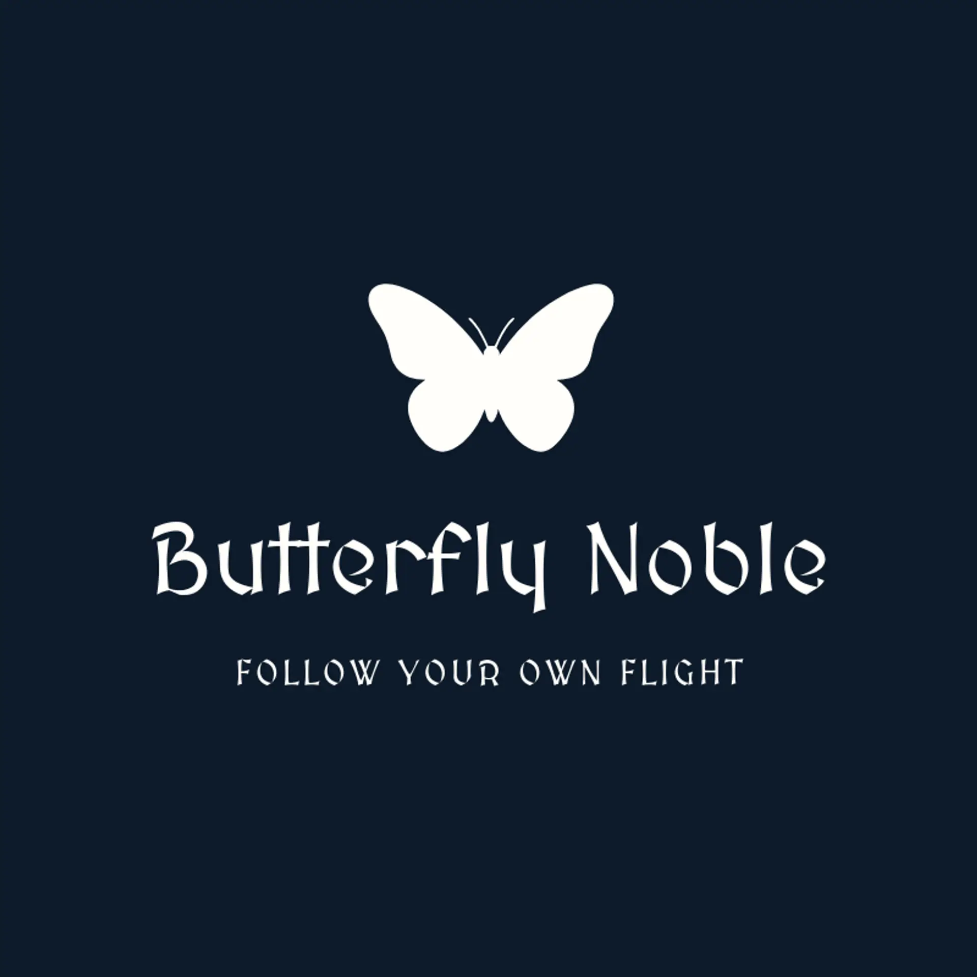 Butterfly Noble logo for monarch