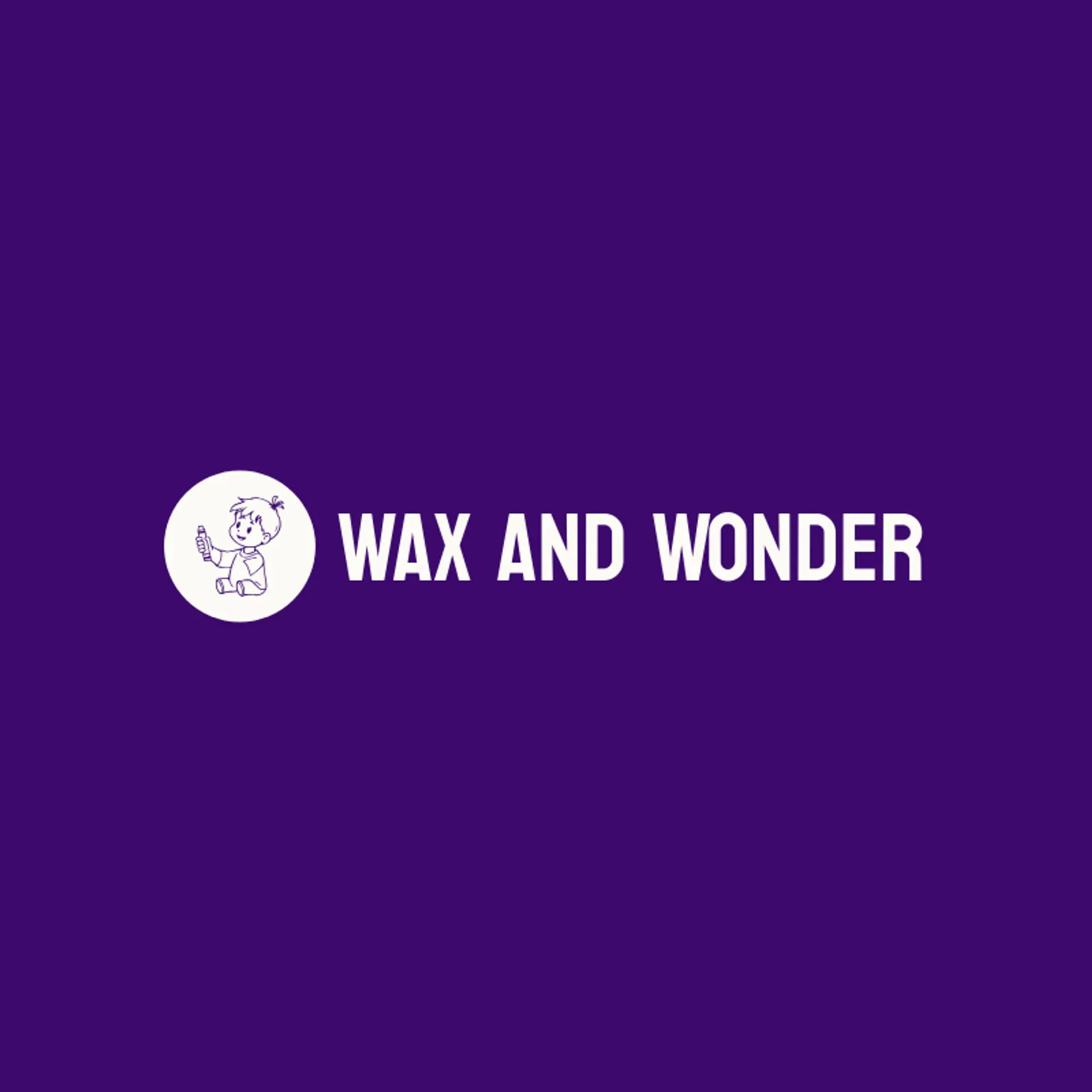 Wax and Wonder logo for crayon