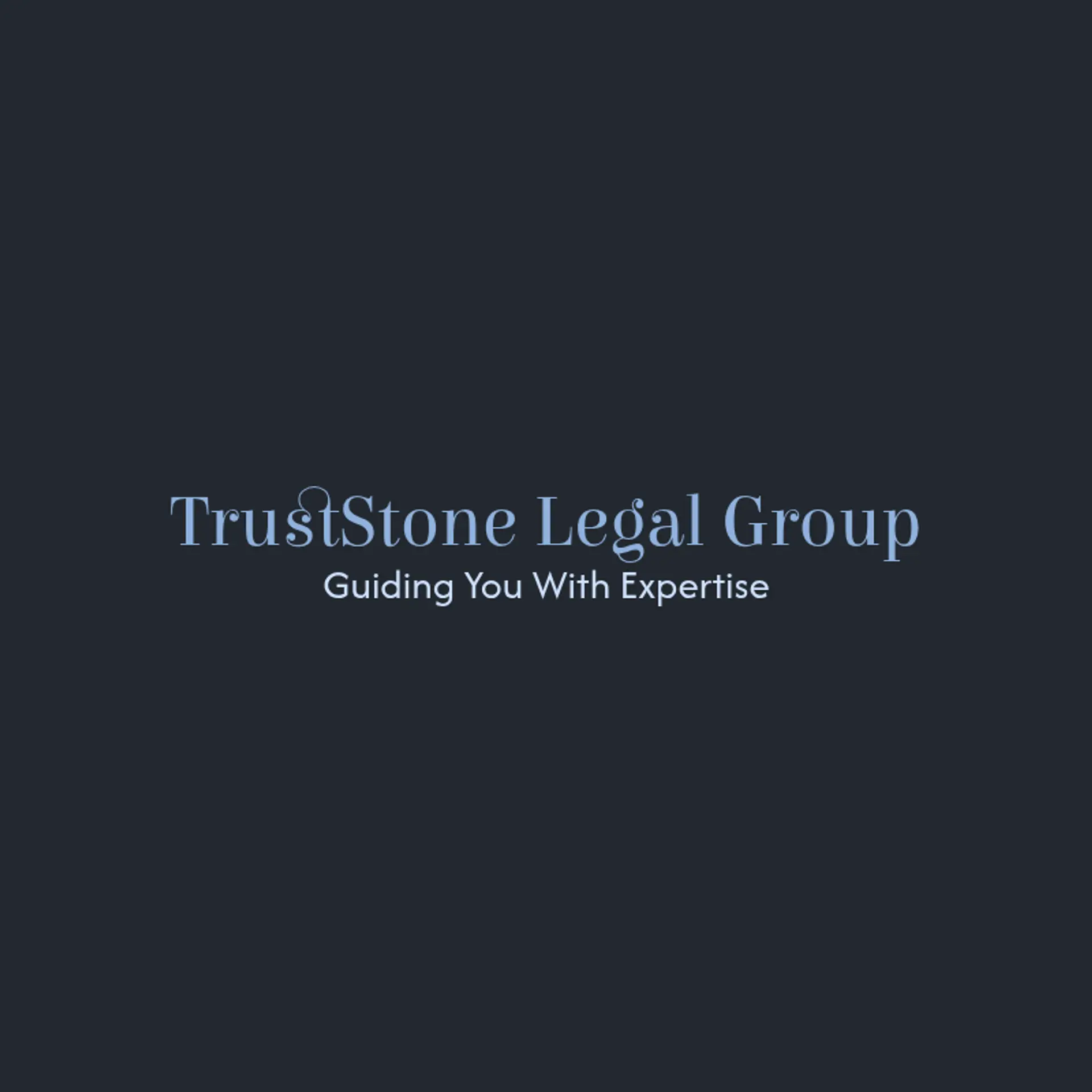 TrustStone Legal Group logo for law office