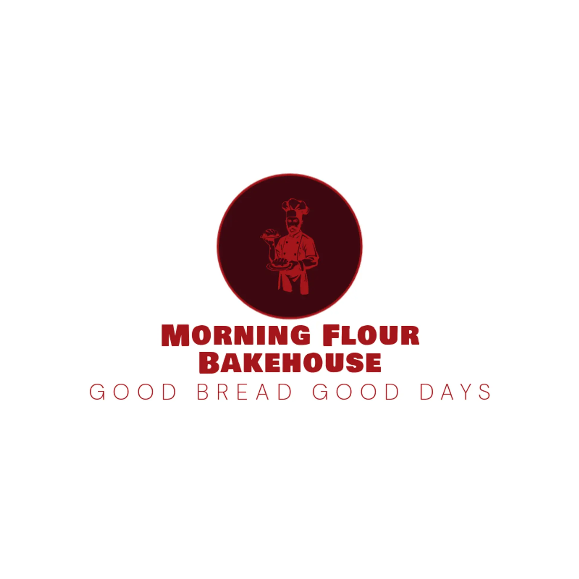Morning Flour Bakehouse logo for baker