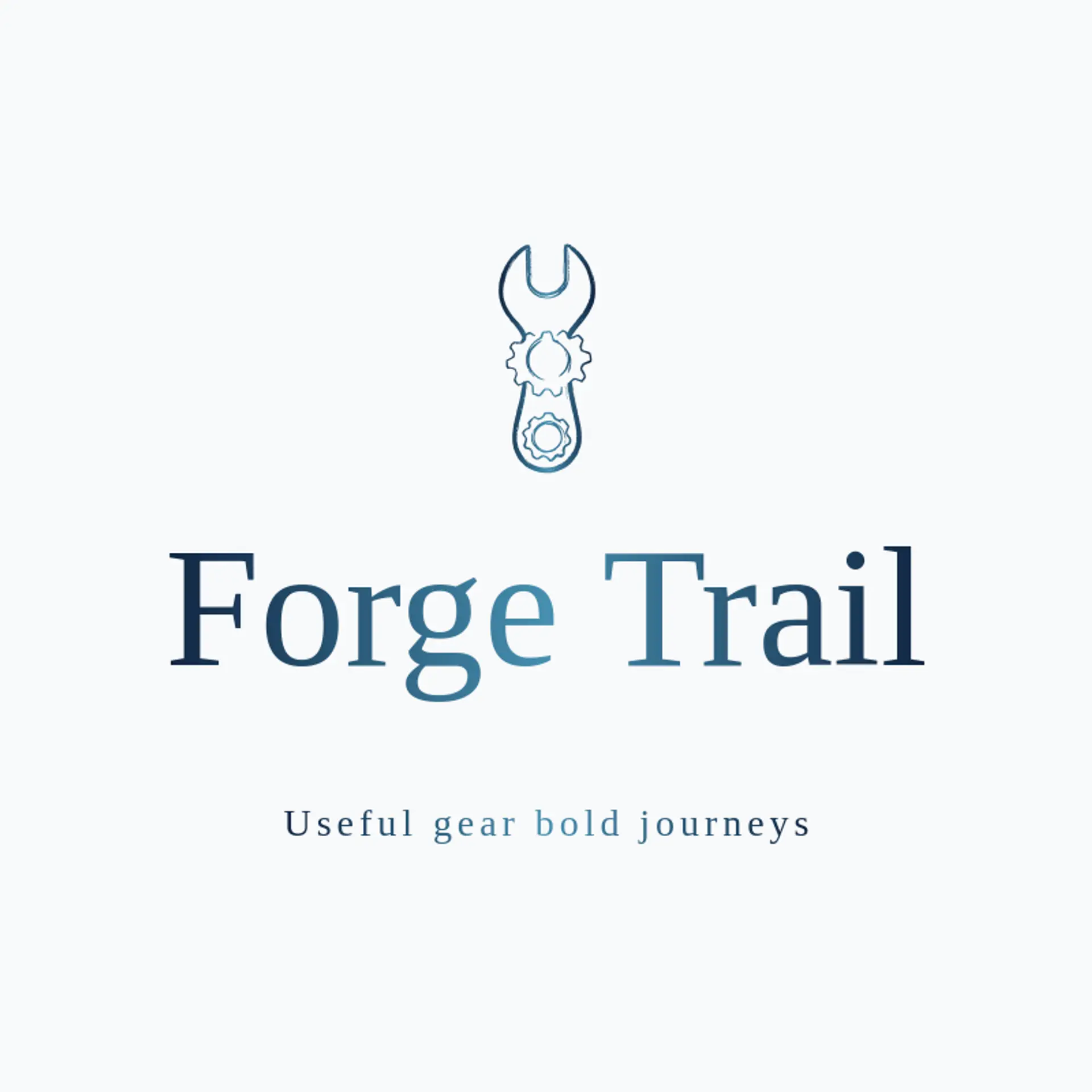 Forge Trail logo for gear