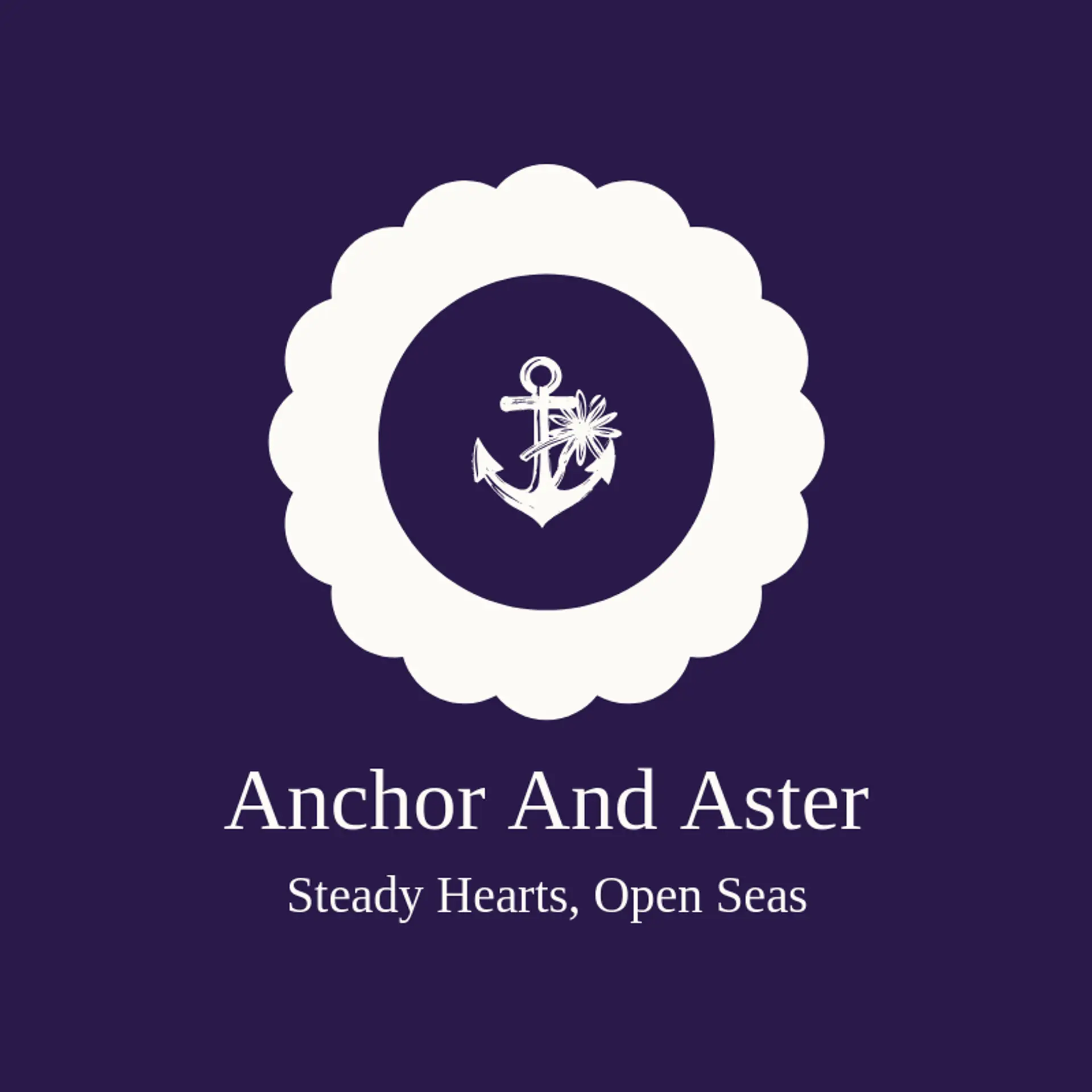 Anchor and Aster logo for nautical