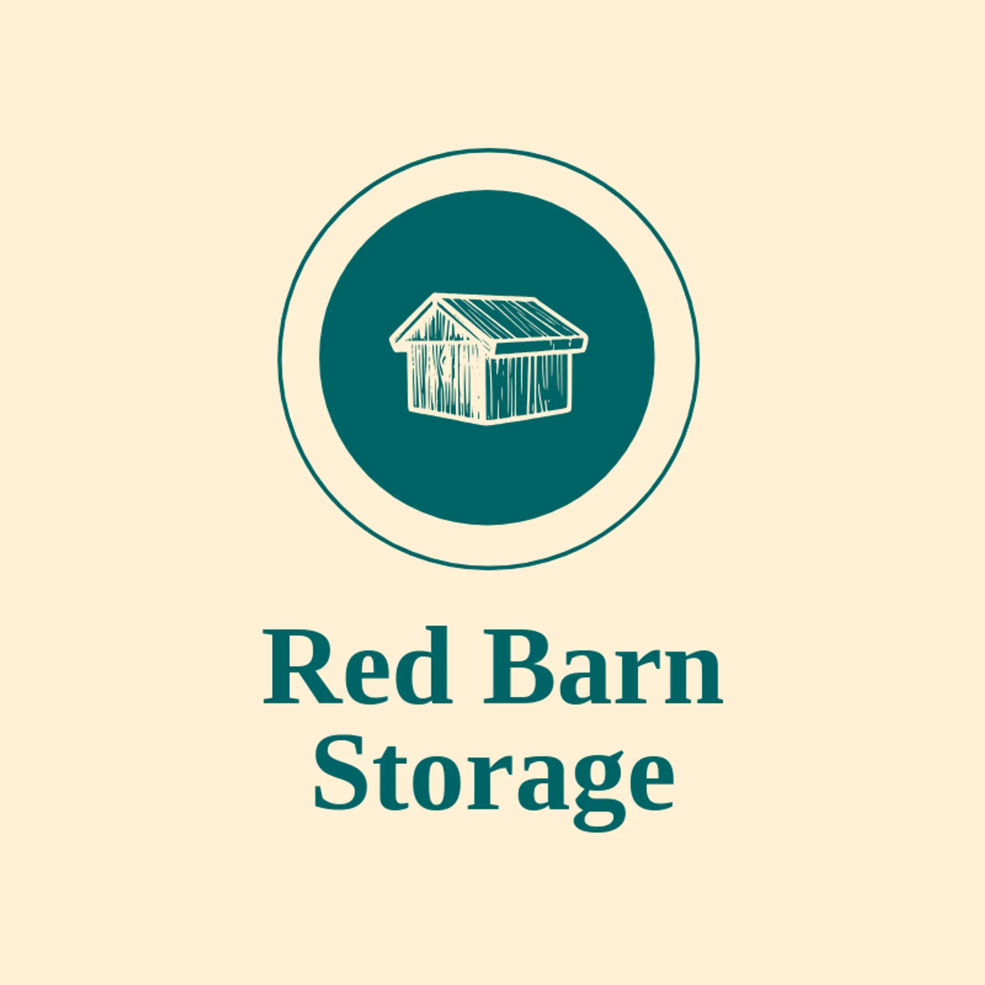 Red Barn Storage logo for storage