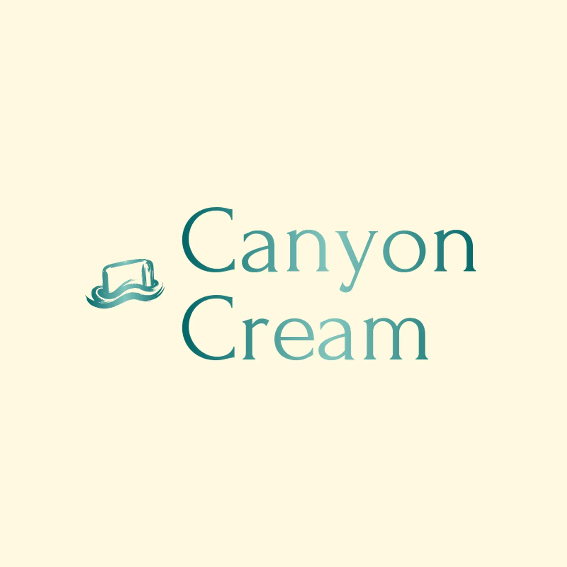 Canyon Cream logo for soap