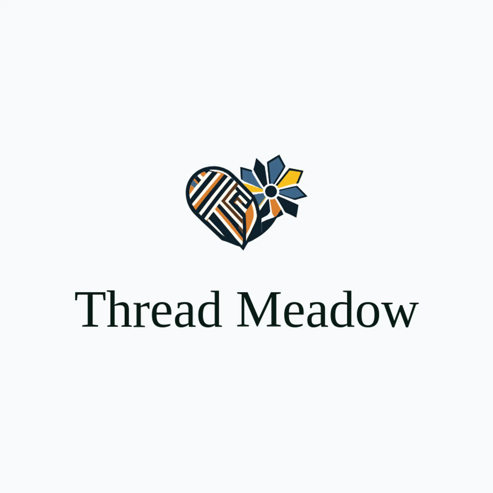 Thread Meadow logo for yarn