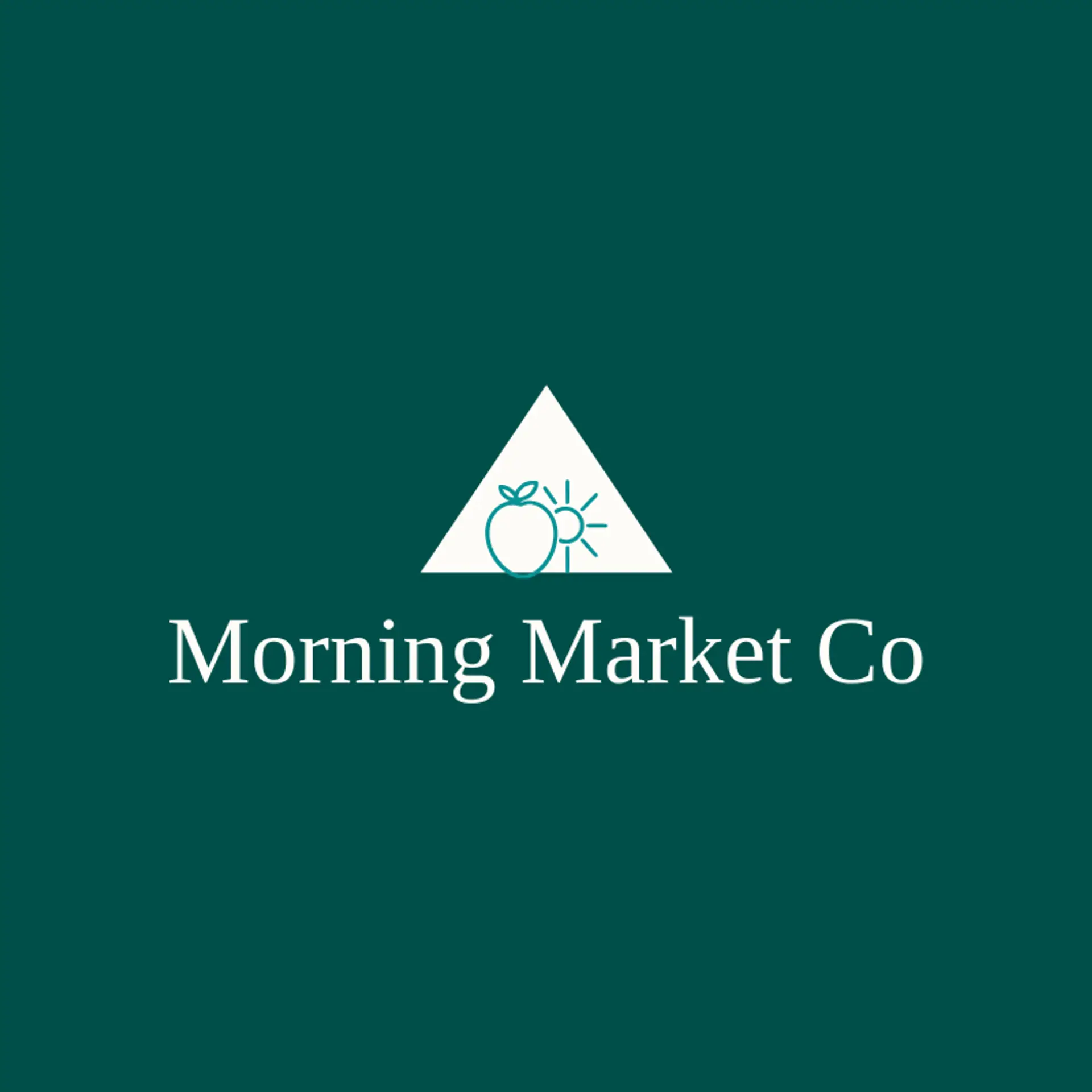 Morning Market Co logo for grocery