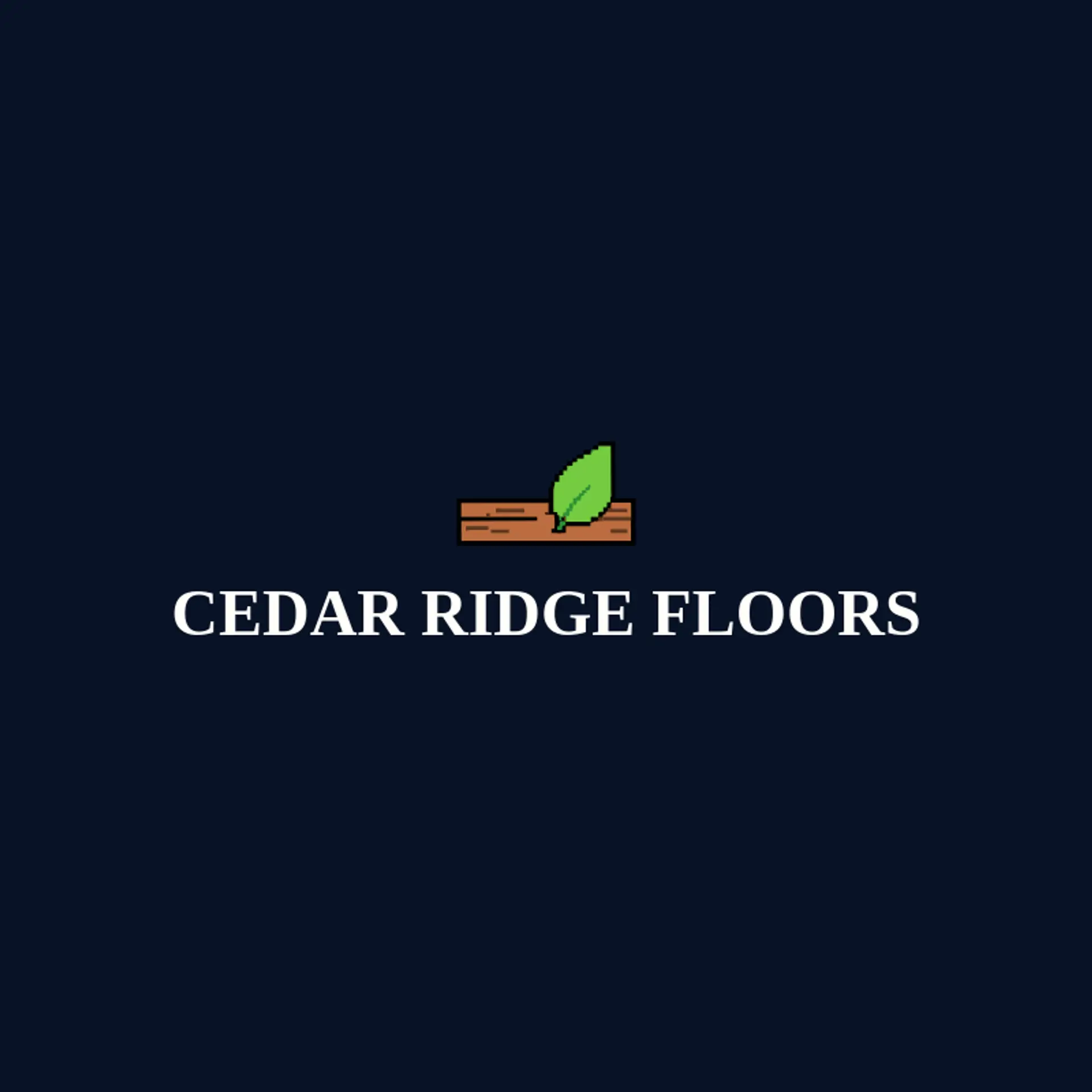 Cedar Ridge Floors logo for flooring