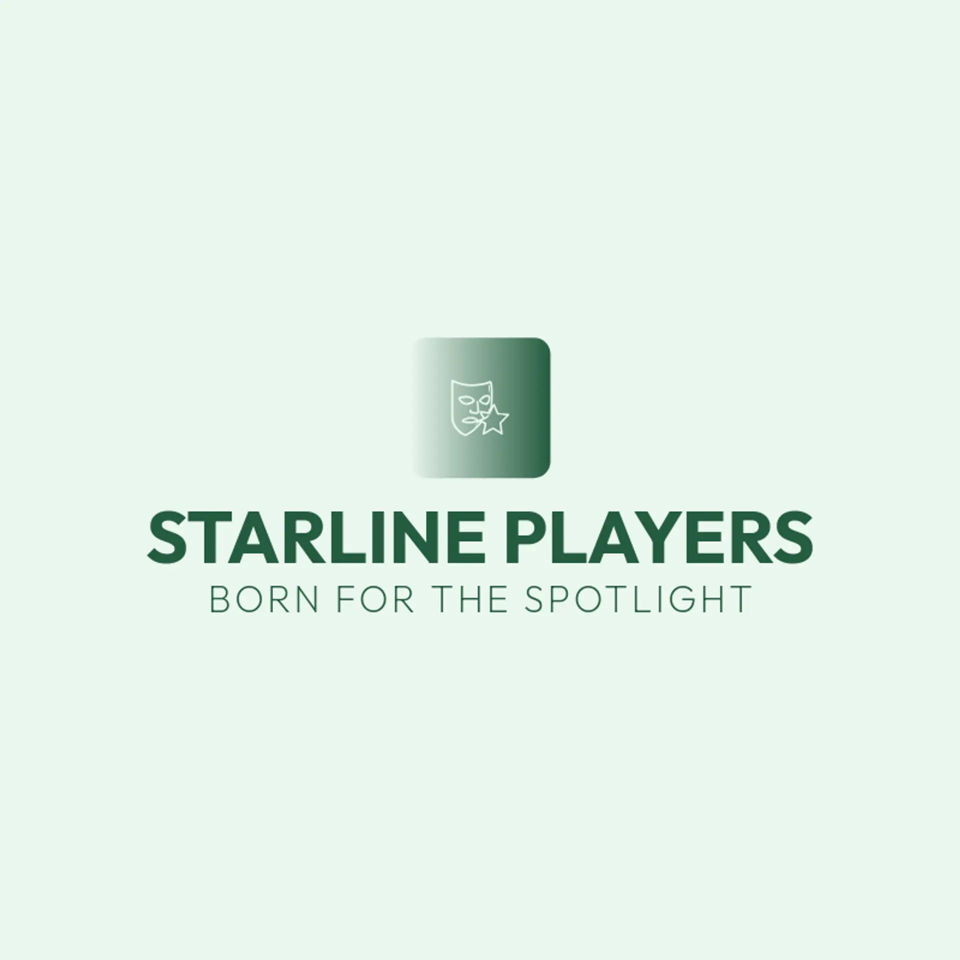 Starline Players logo for drama