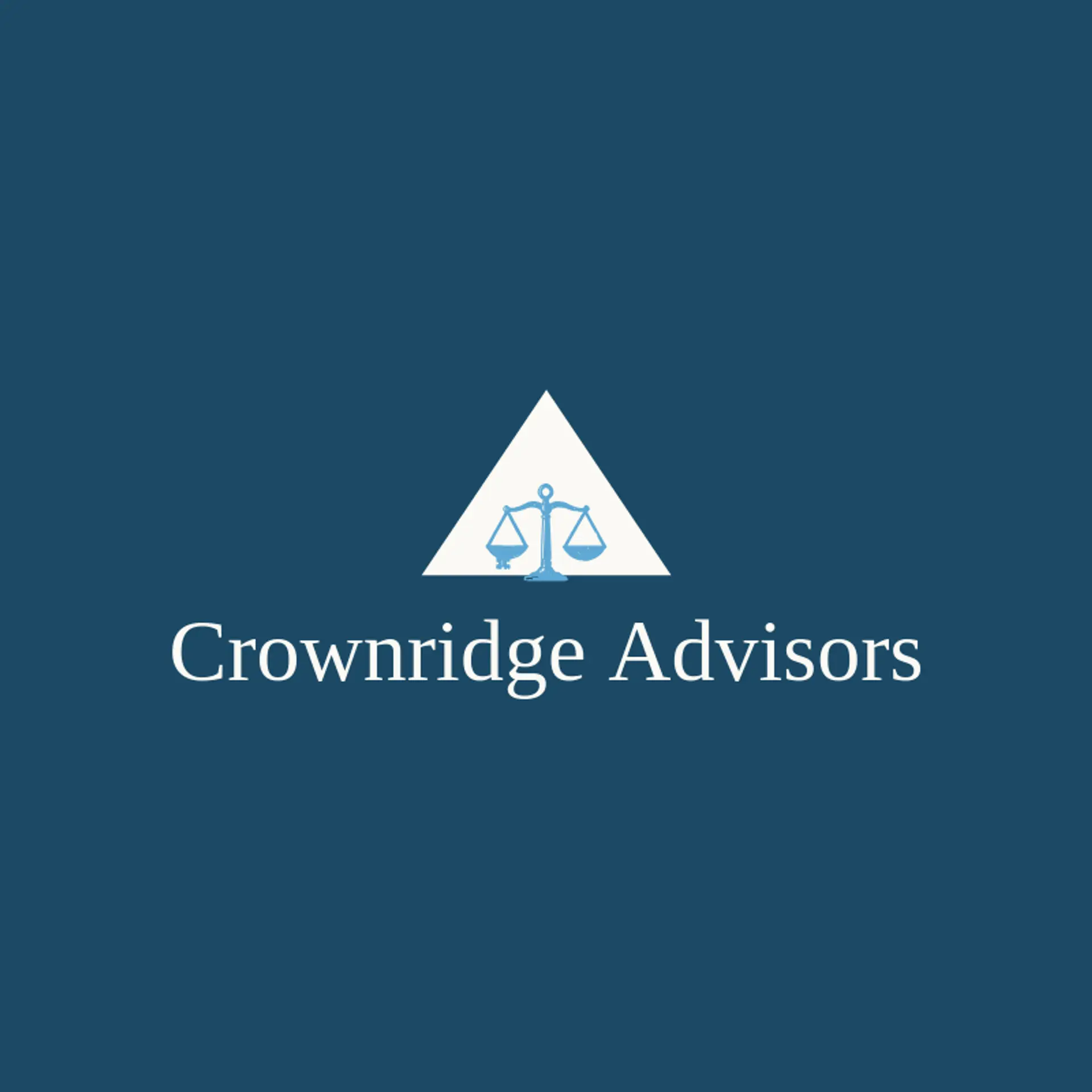 Crownridge Advisors logo for wealth management
