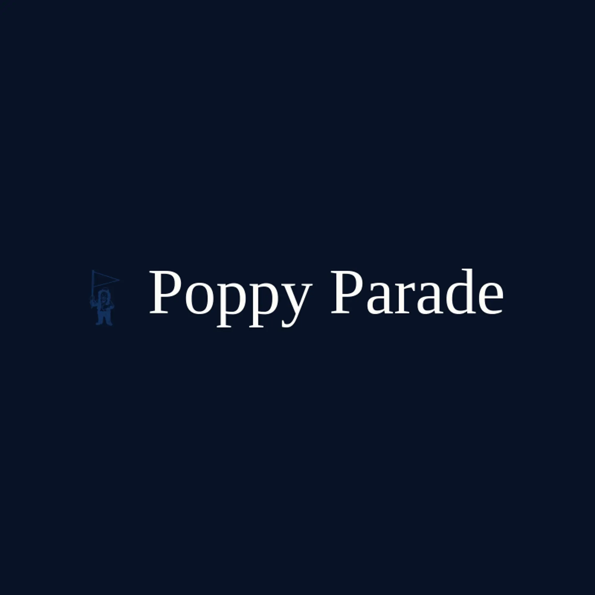 Poppy Parade logo for clown