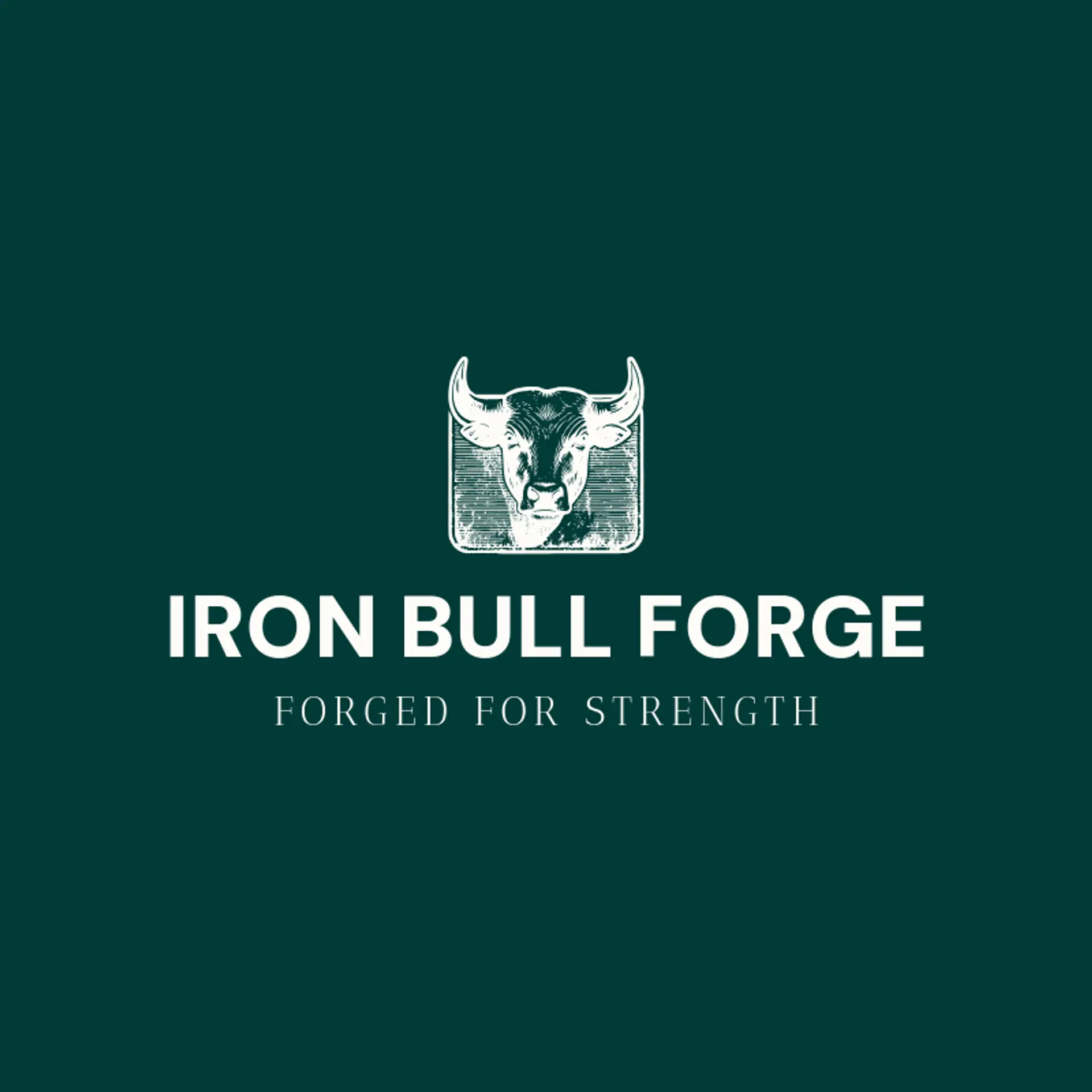 Iron Bull Forge logo for bull