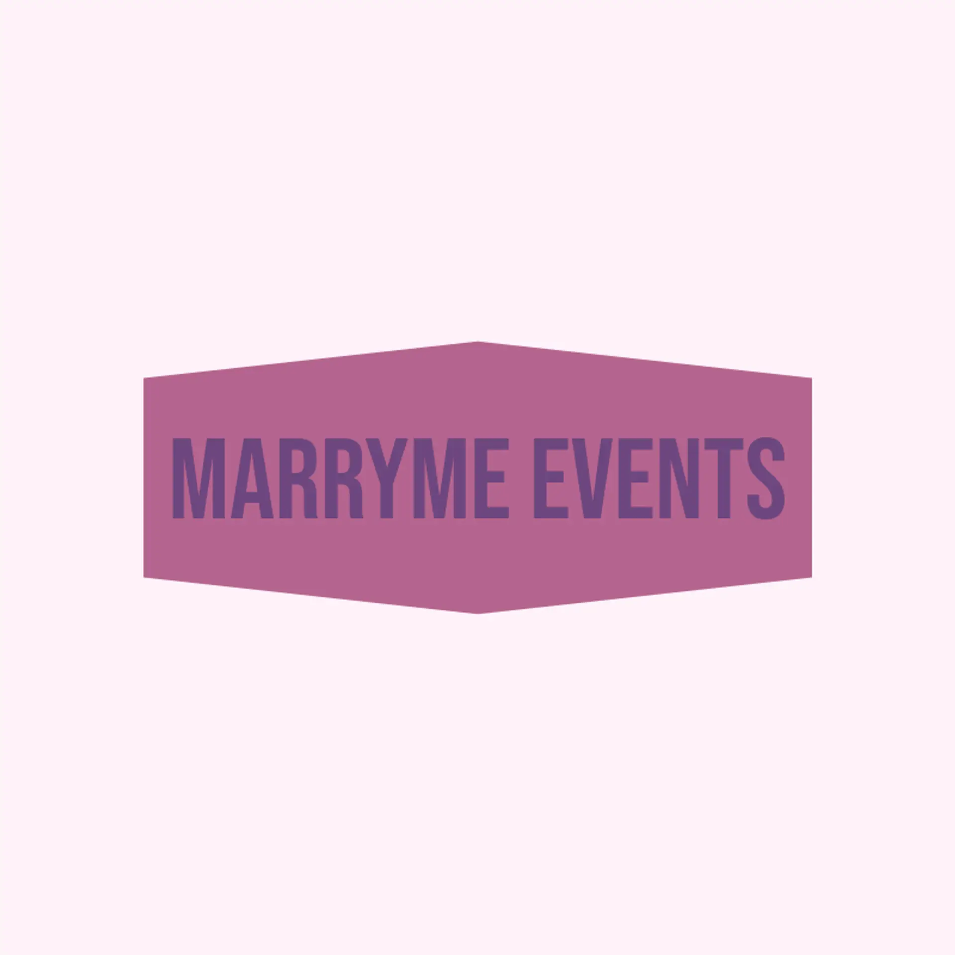 MarryMe Events logo for best wedding