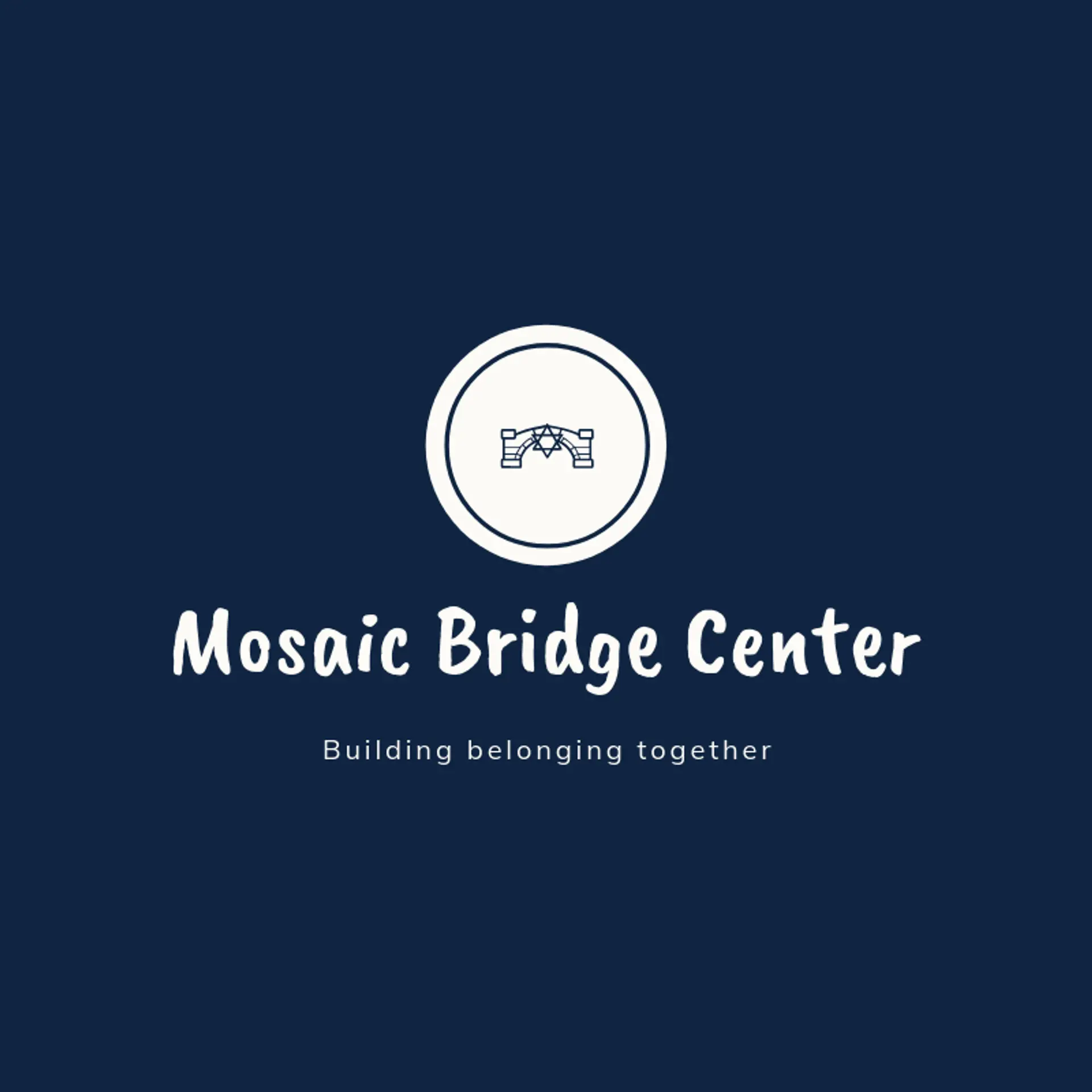 Mosaic Bridge Center logo for jewish