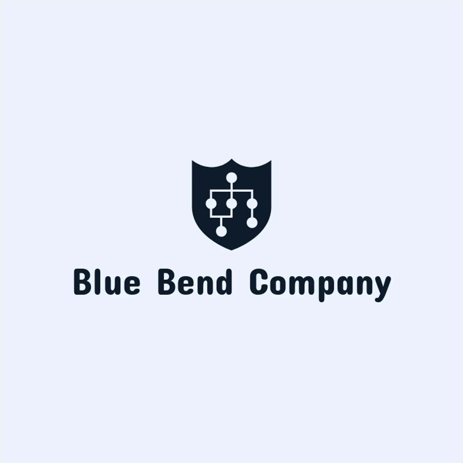 Blue Bend Company logo for flow