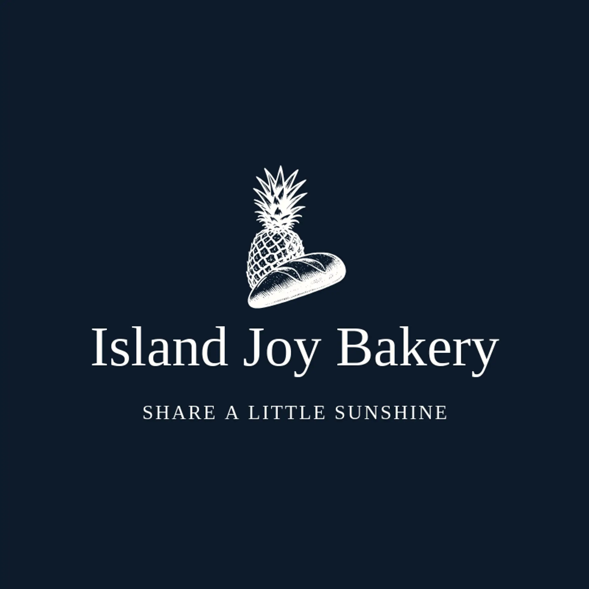 Island Joy Bakery logo for pineapple