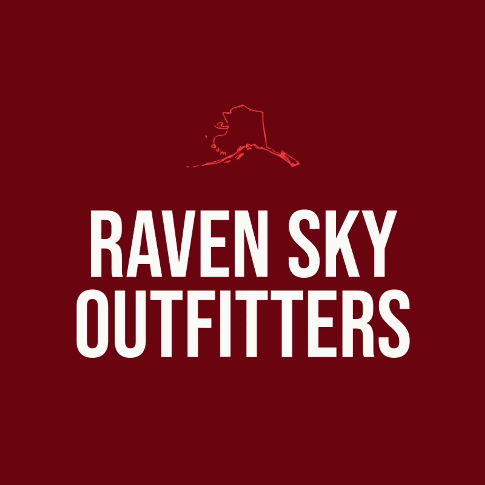 Raven Sky Outfitters logo for alaska