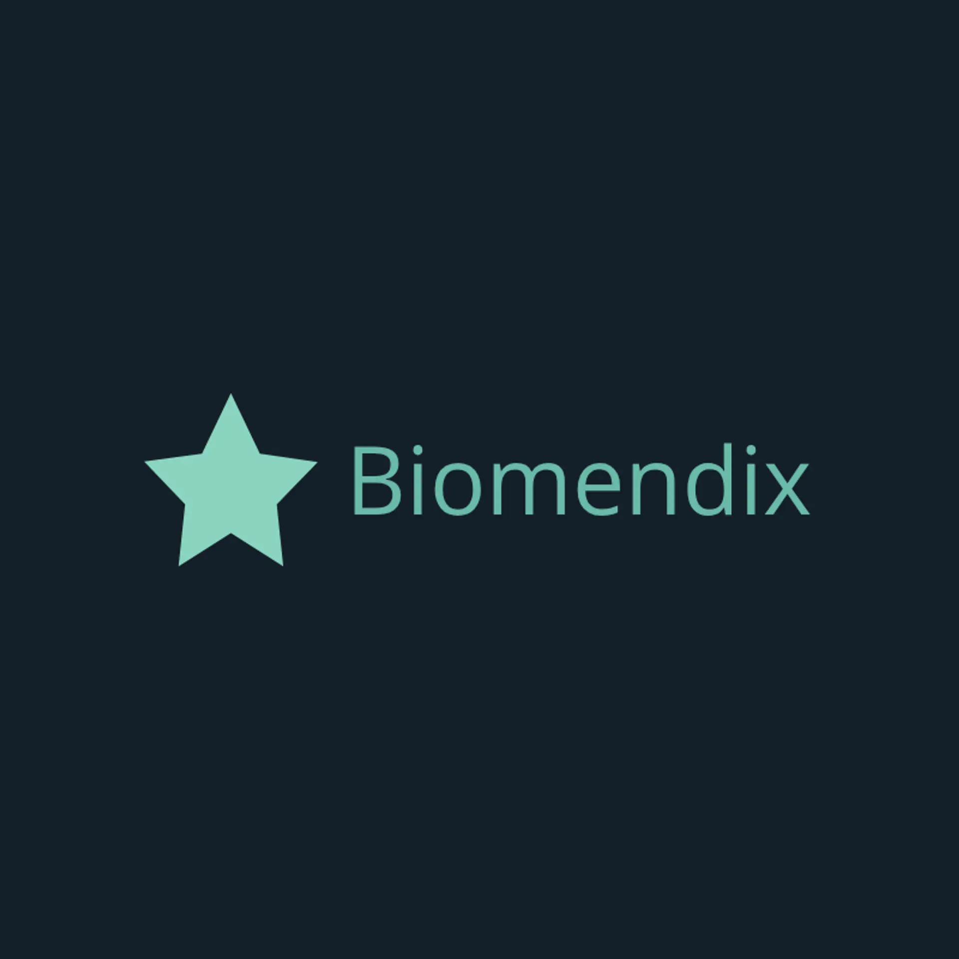 BioMendix logo for biopharma medical