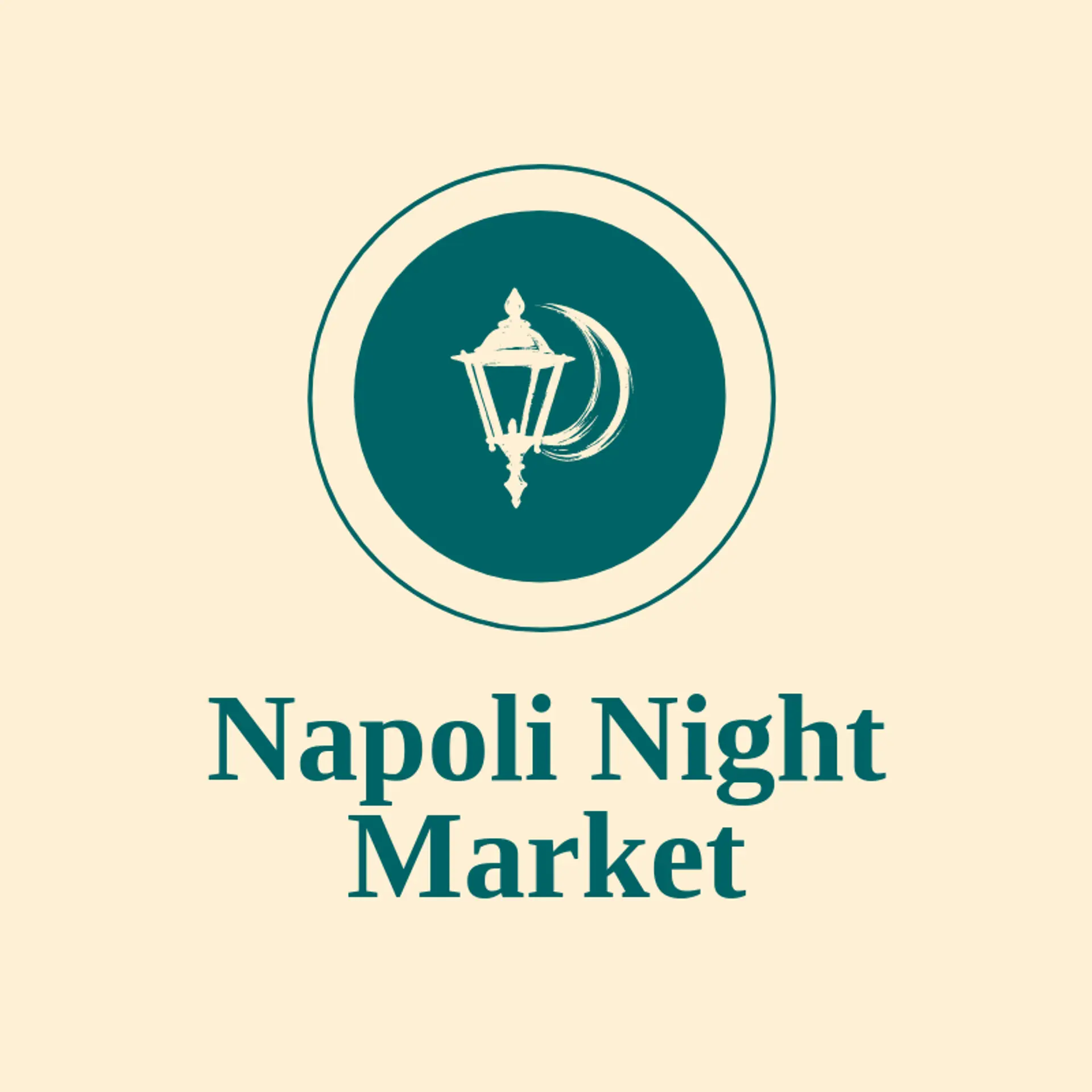 Napoli Night Market logo for italian