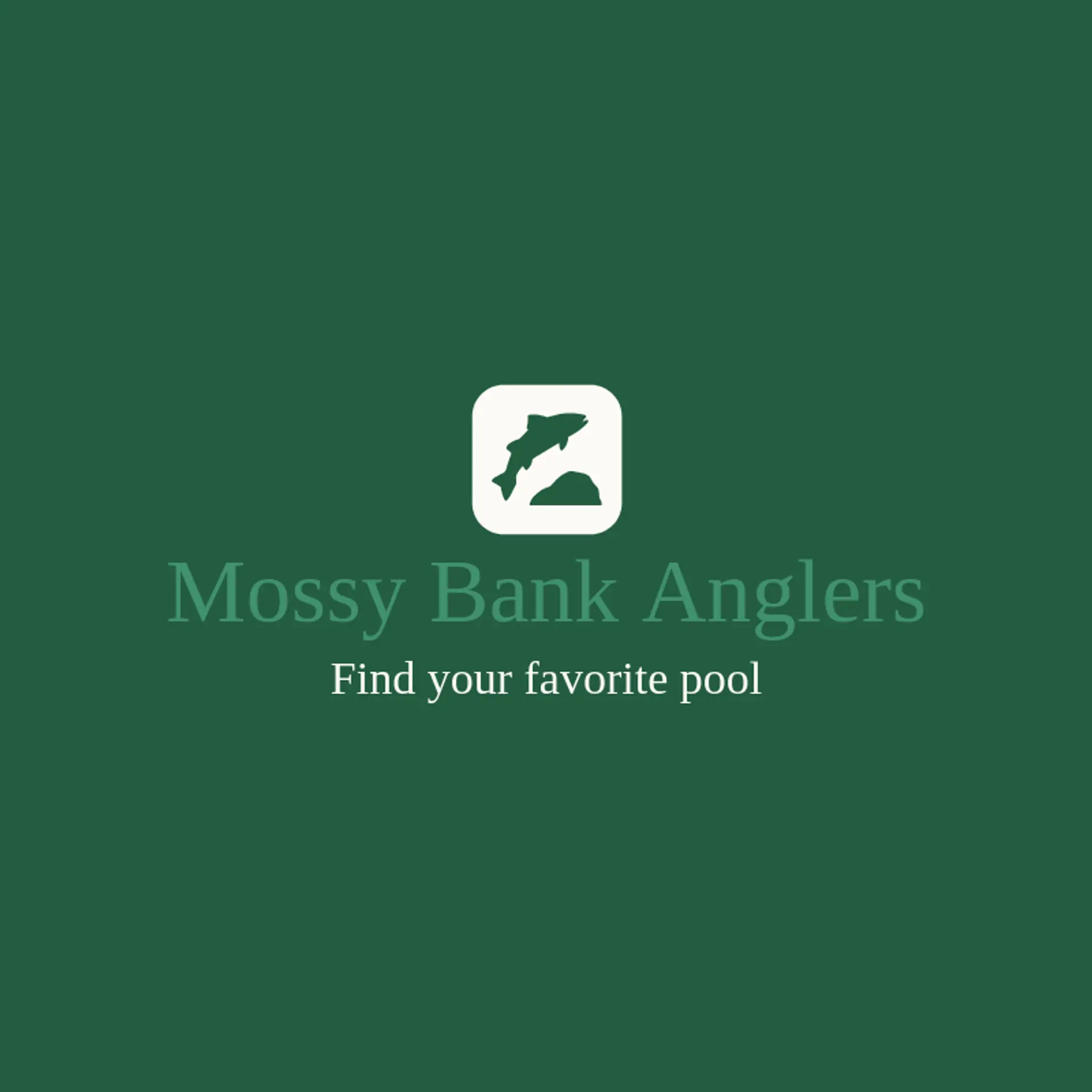 Mossy Bank Anglers logo for fly fishing