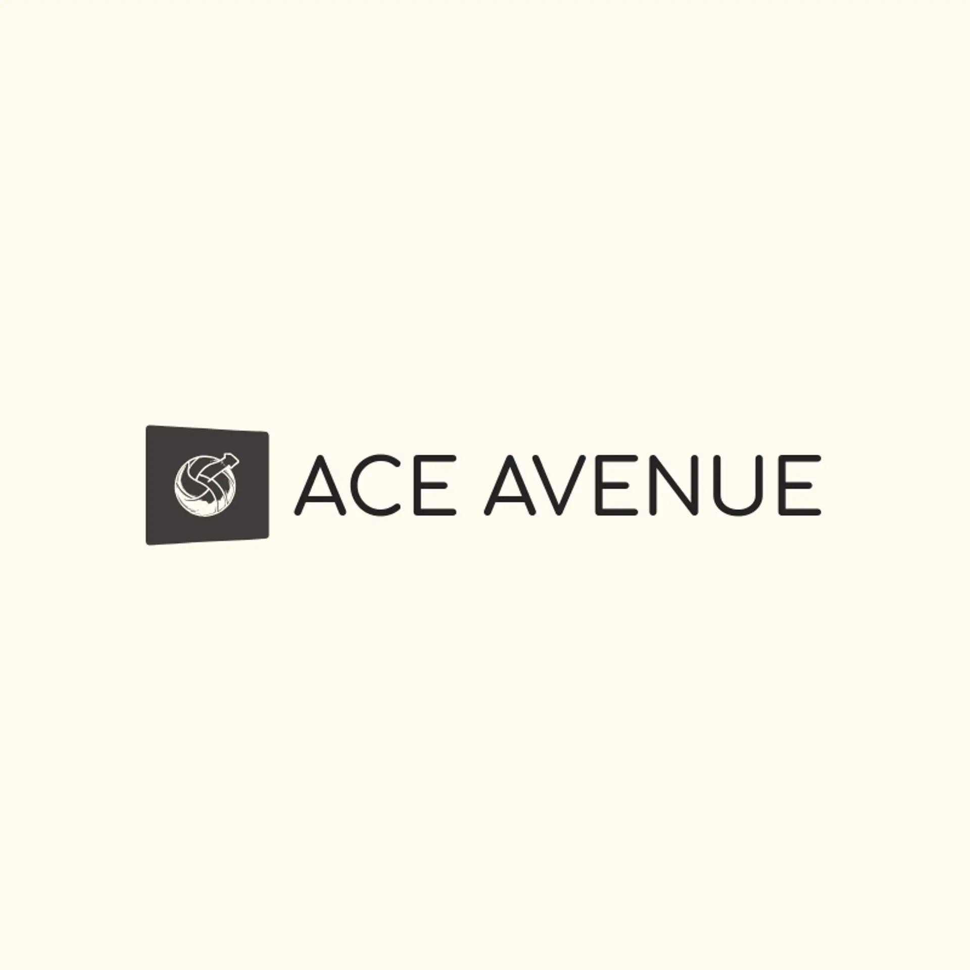 Ace Avenue logo for volleyball
