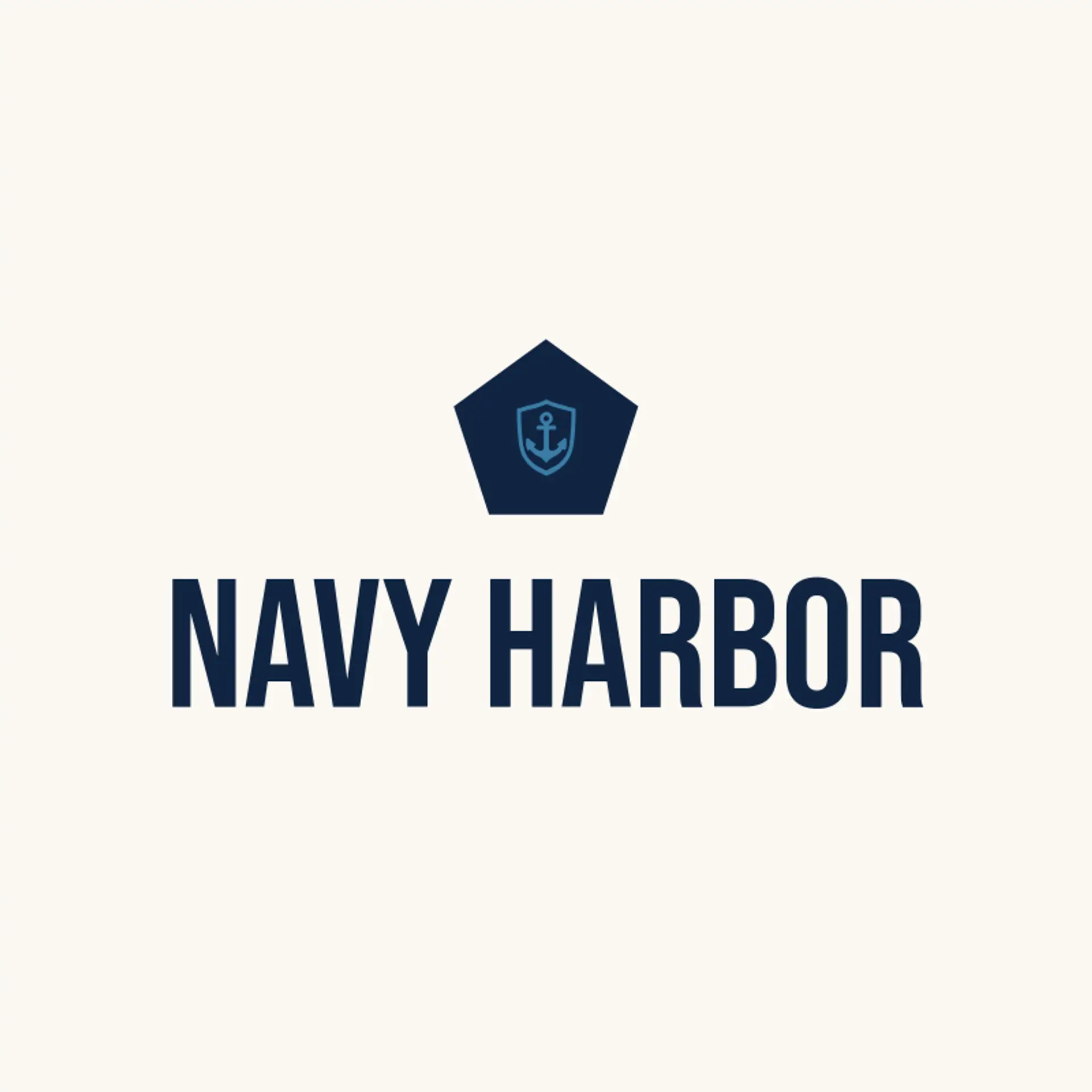Navy Harbor logo for police