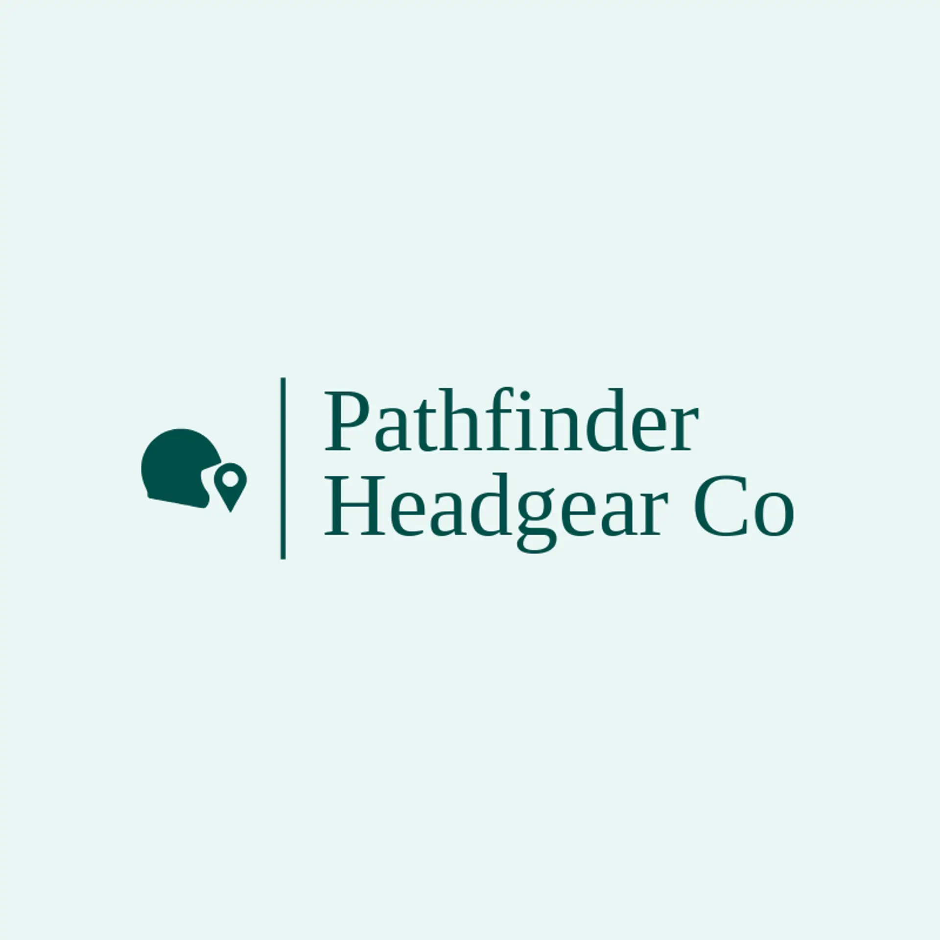 Pathfinder Headgear Co logo for helmet