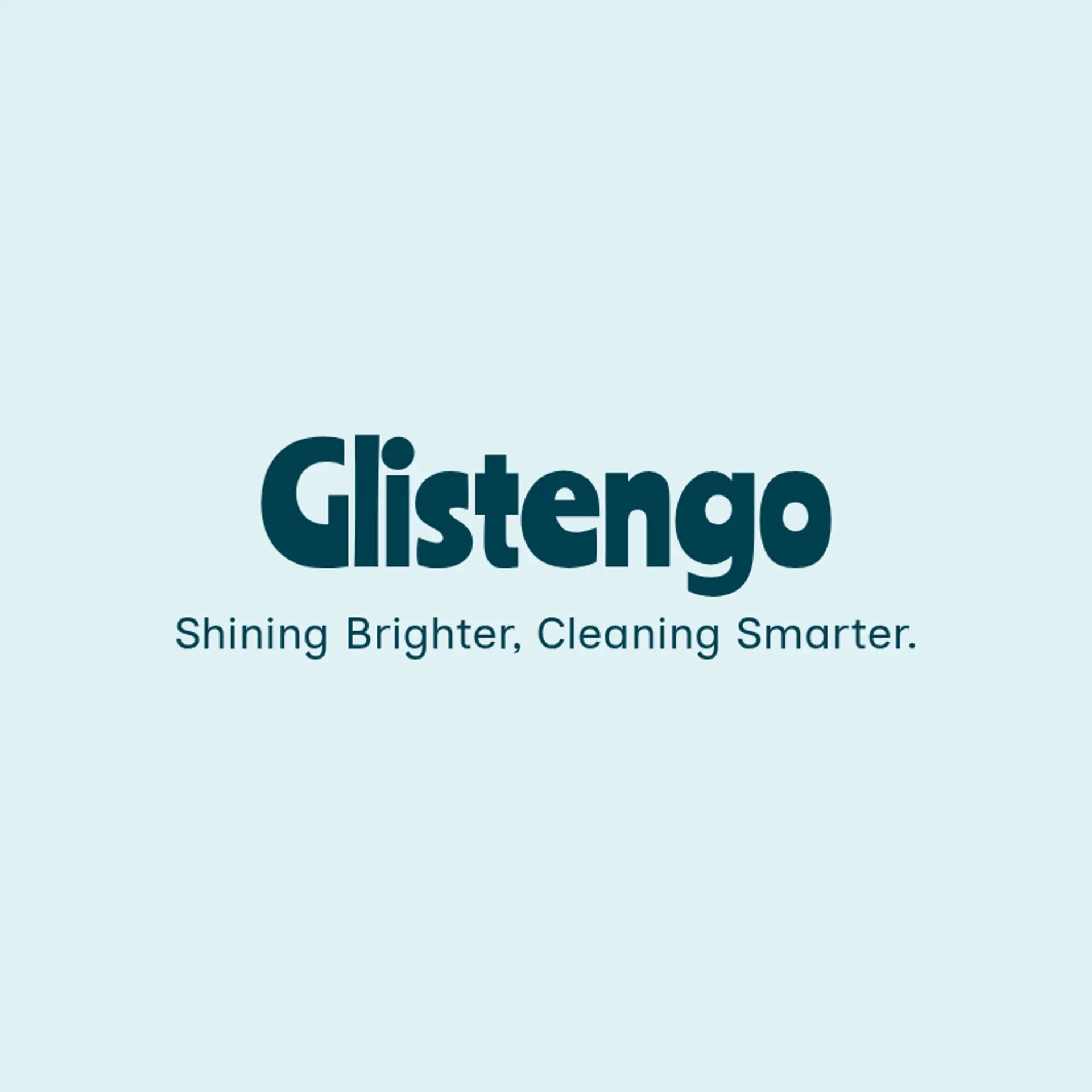 GlistenGo logo for cleaning company