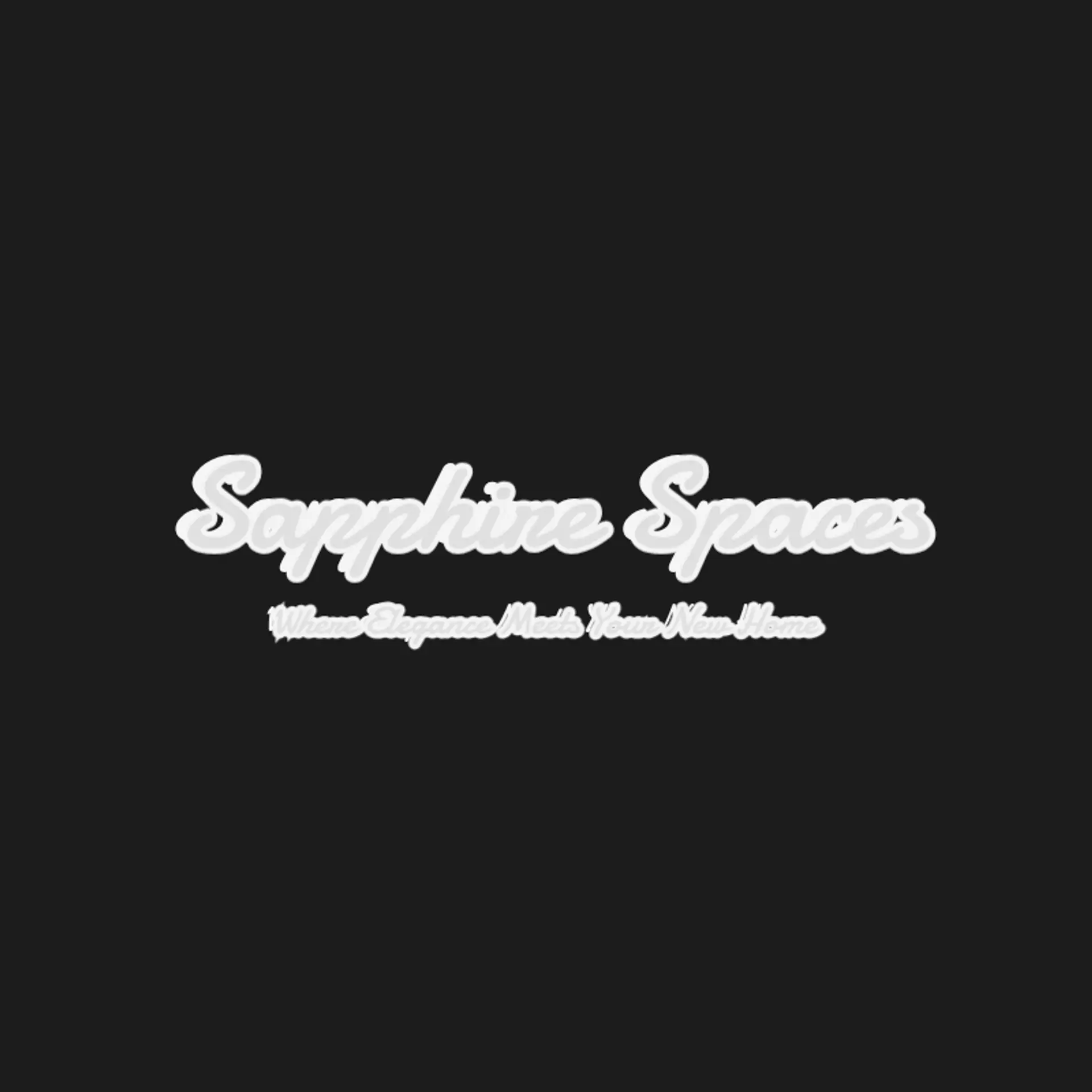 Sapphire Spaces logo for classy real estate