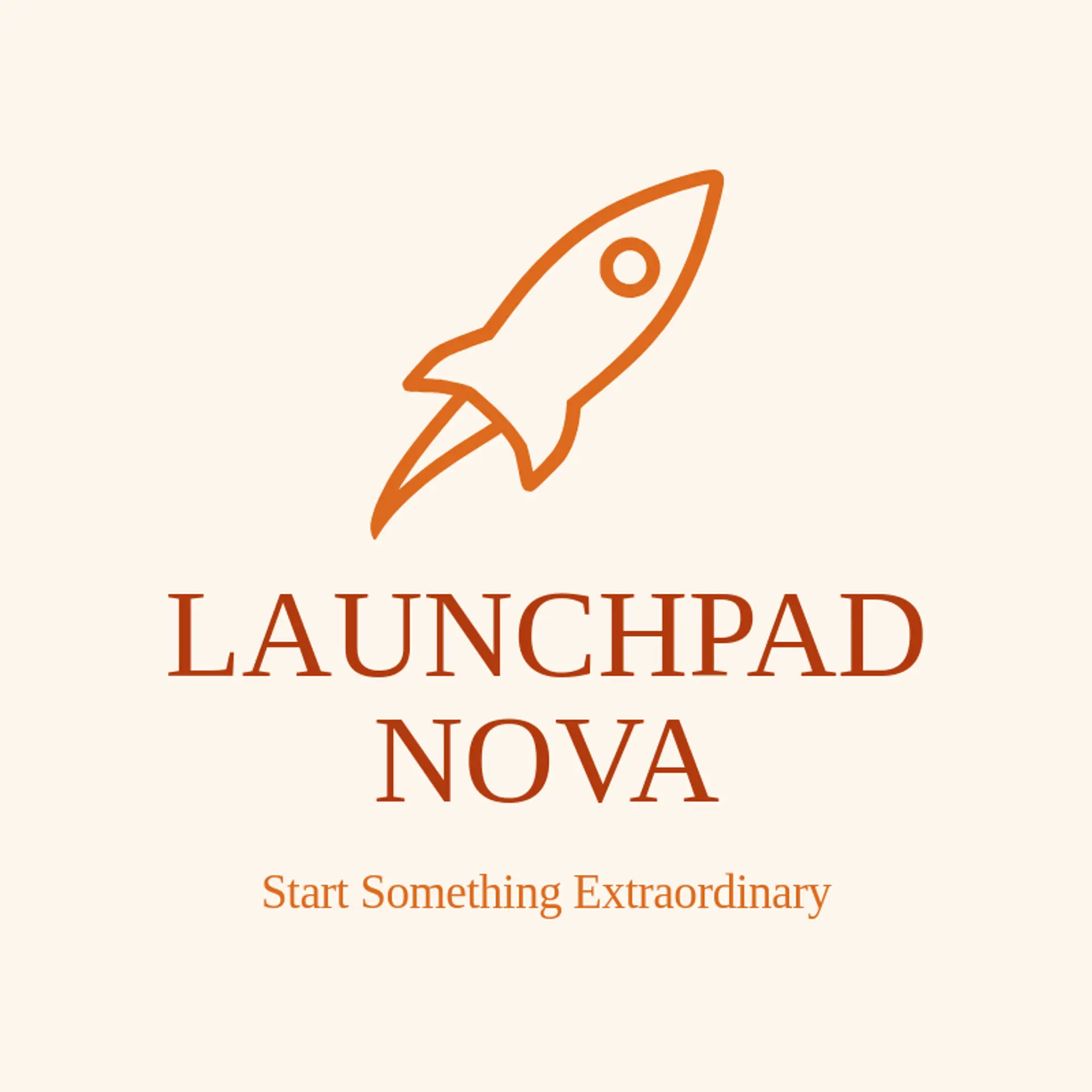 Launchpad Nova logo for shooting star