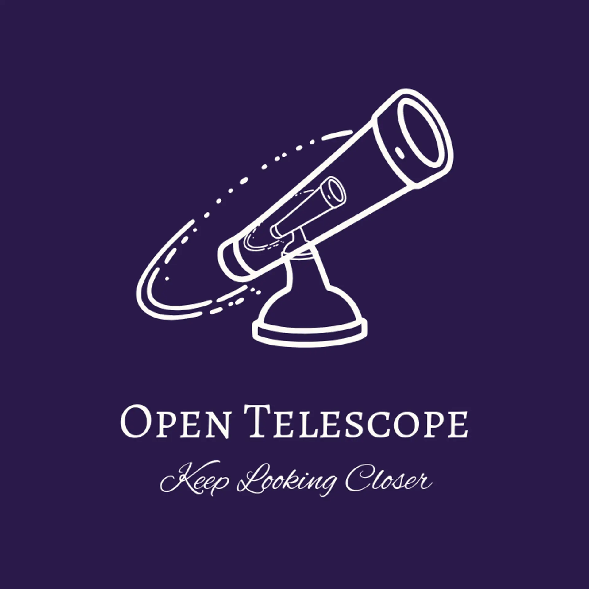 Open Telescope logo for space