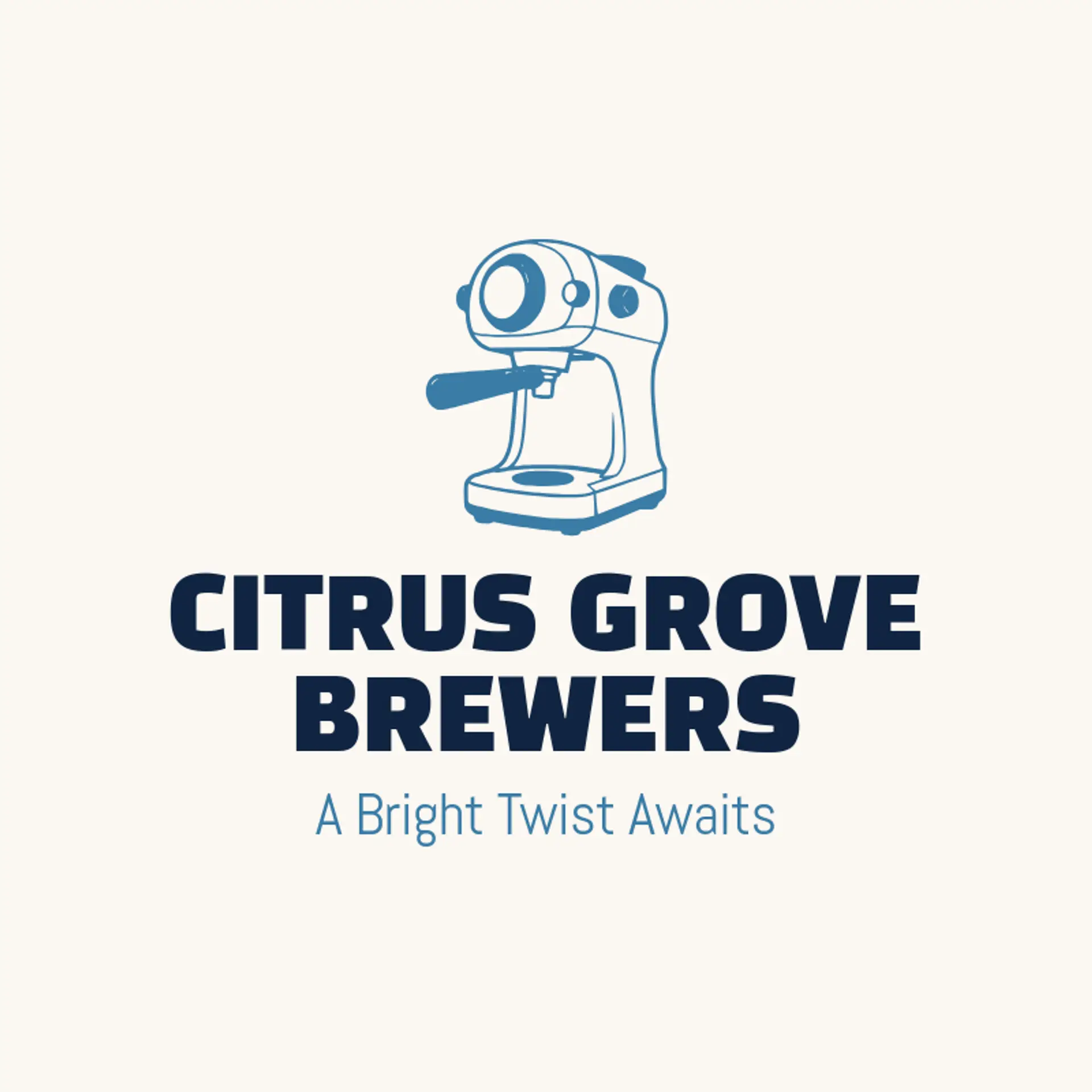 Citrus Grove Brewers logo for brewer