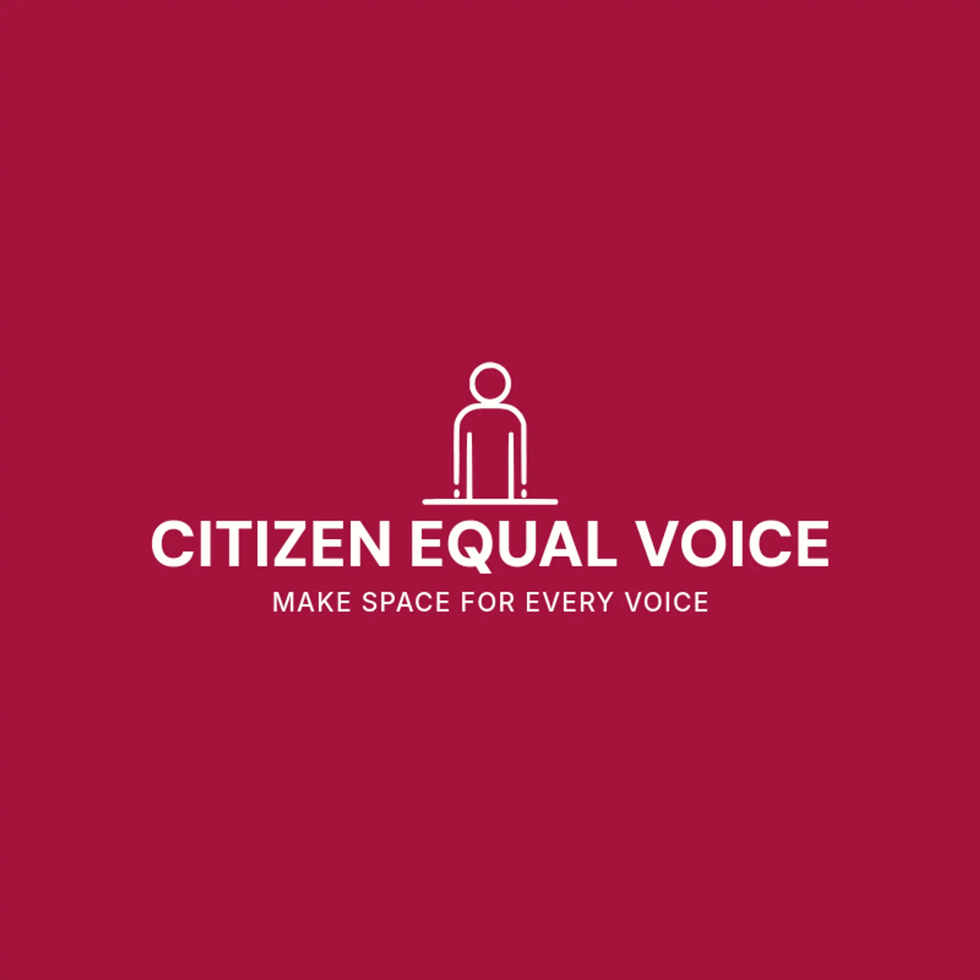 Citizen Equal Voice logo for citizen