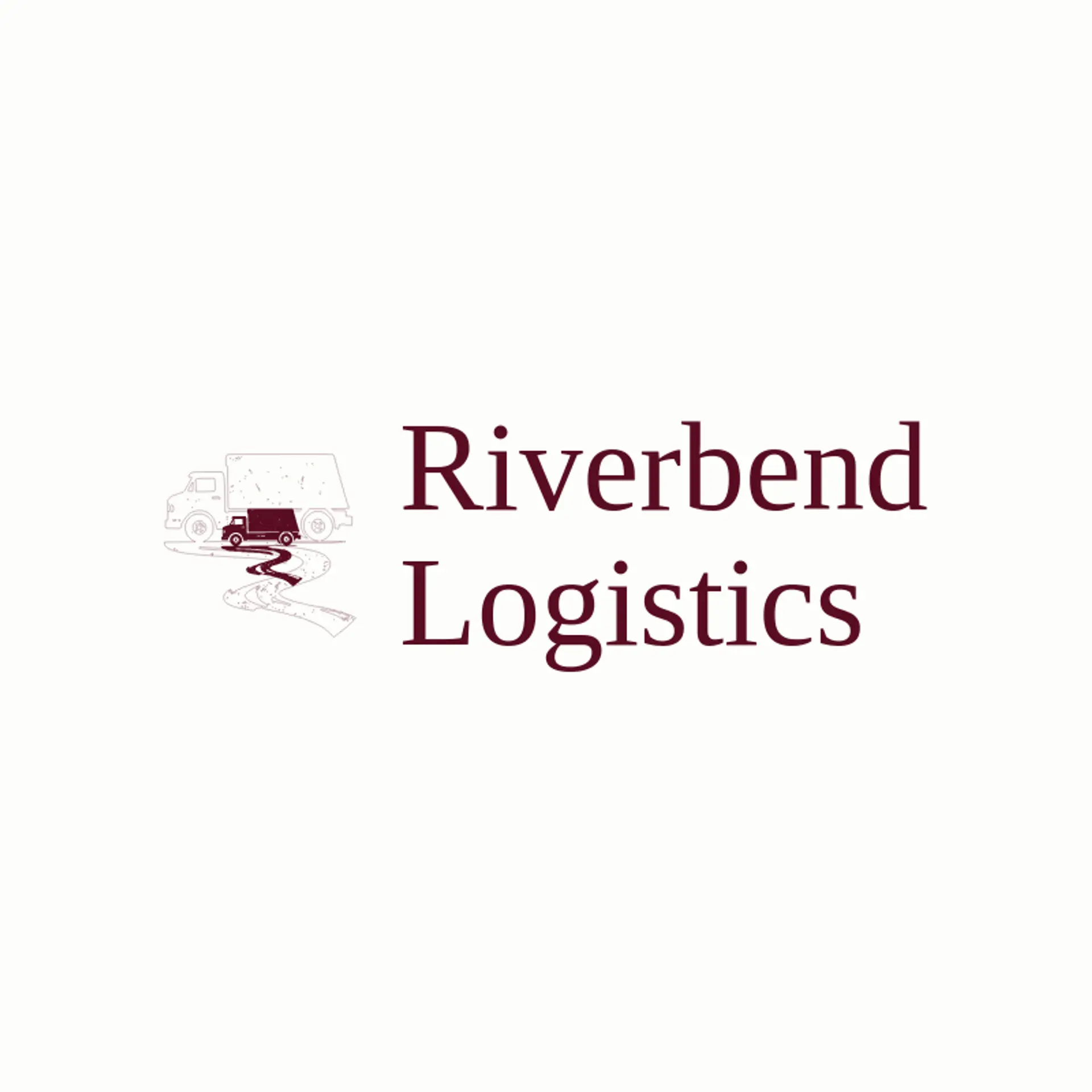 Riverbend Logistics logo for trucking company