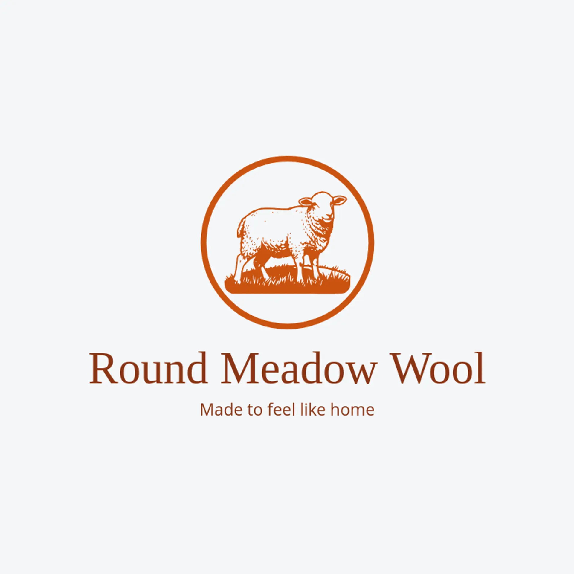 Round Meadow Wool logo for lamb