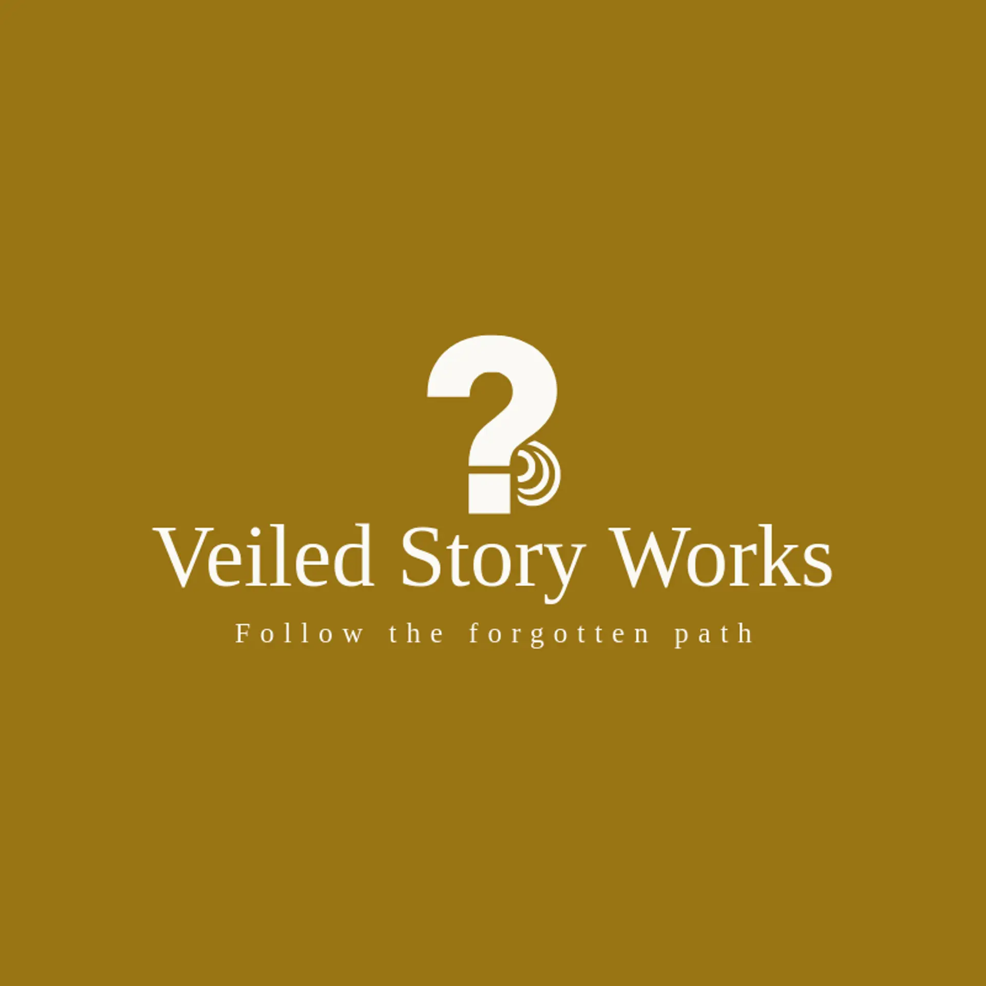 Veiled Story Works logo for mystery