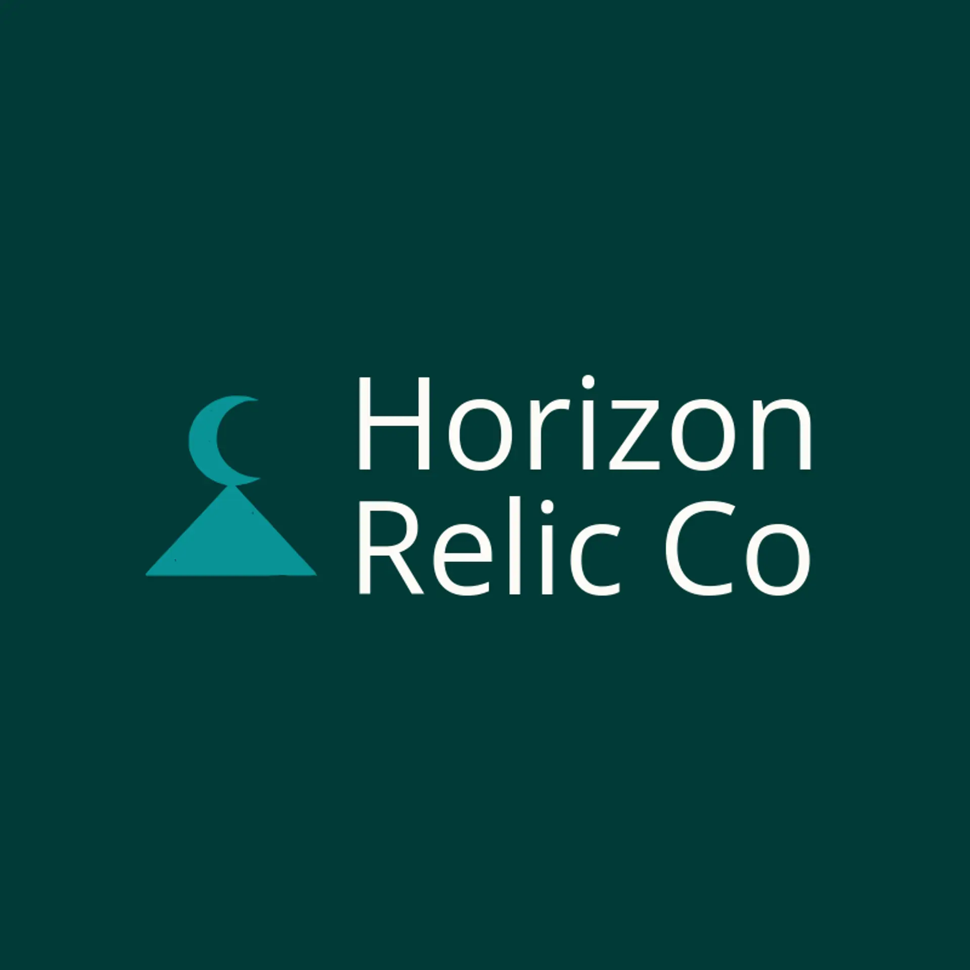 Horizon Relic Co logo for pyramid