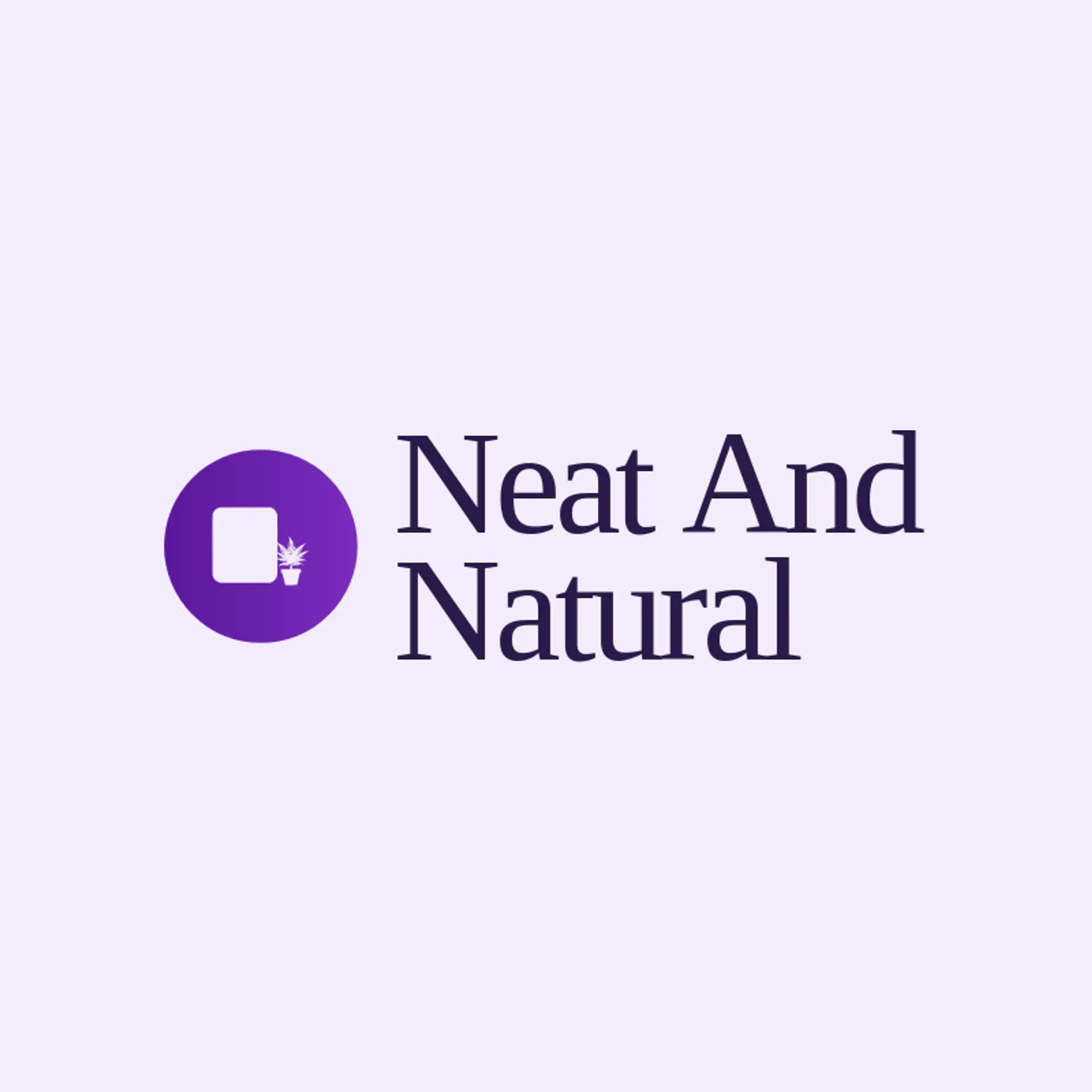 Neat And Natural logo for home staging