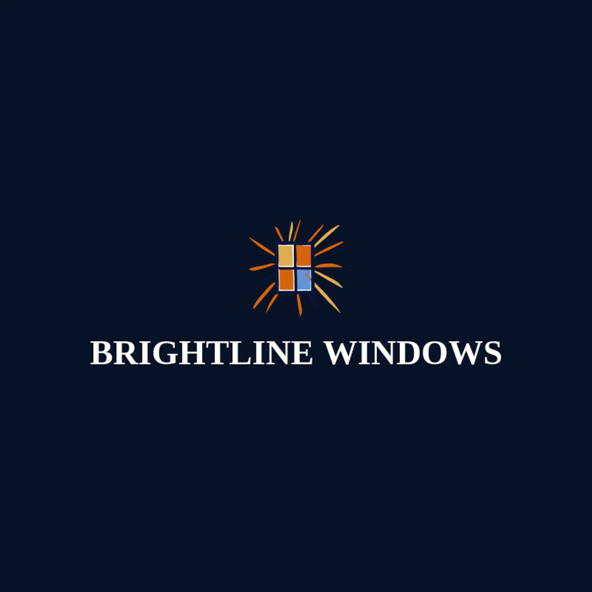 Brightline Windows logo for windows