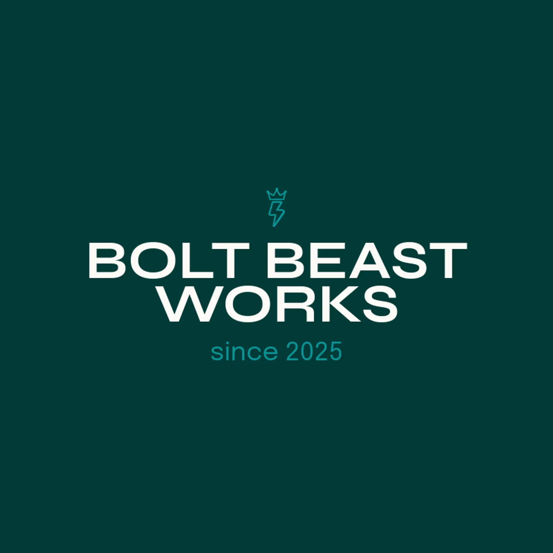 Bolt Beast Works logo for beast