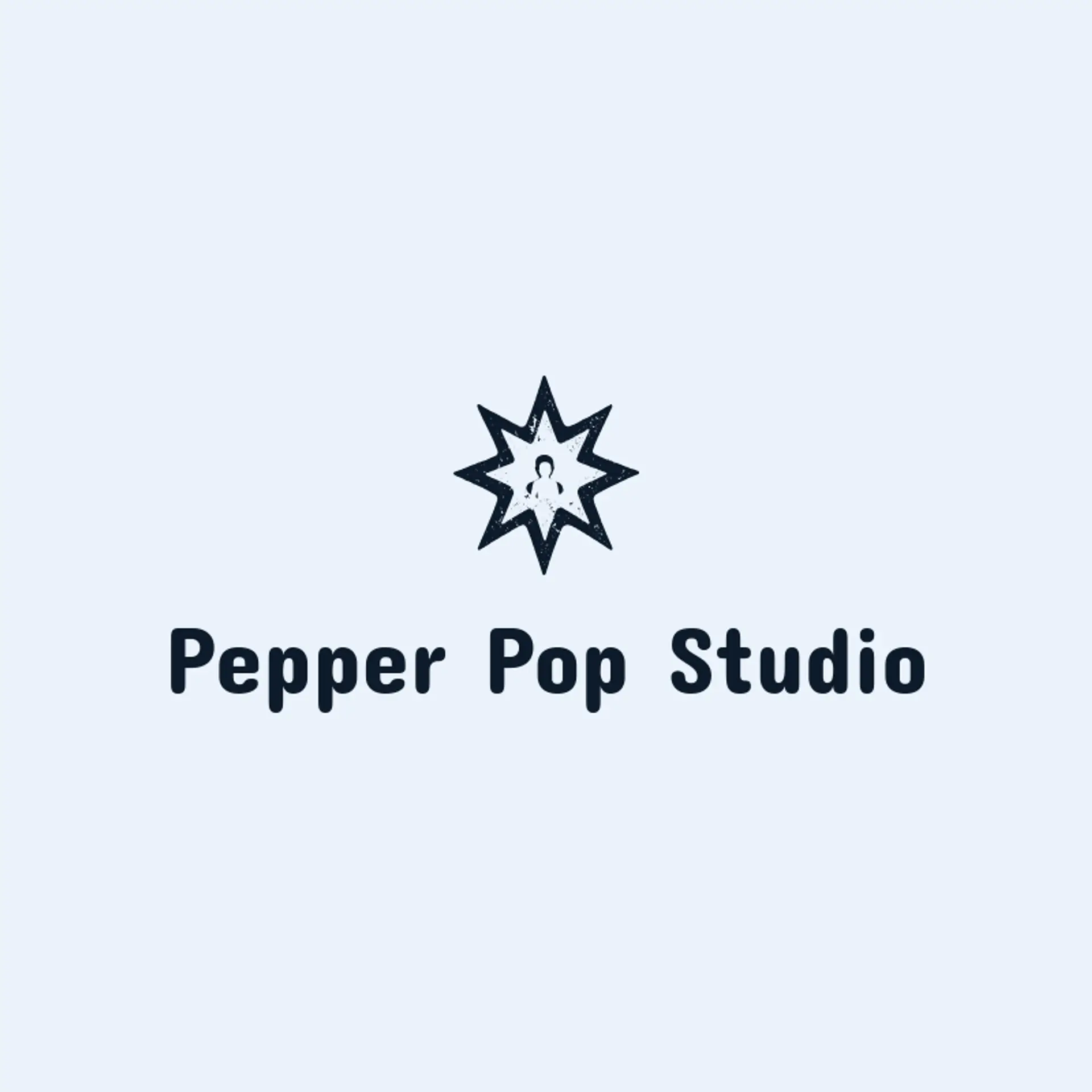 Pepper Pop Studio logo for character
