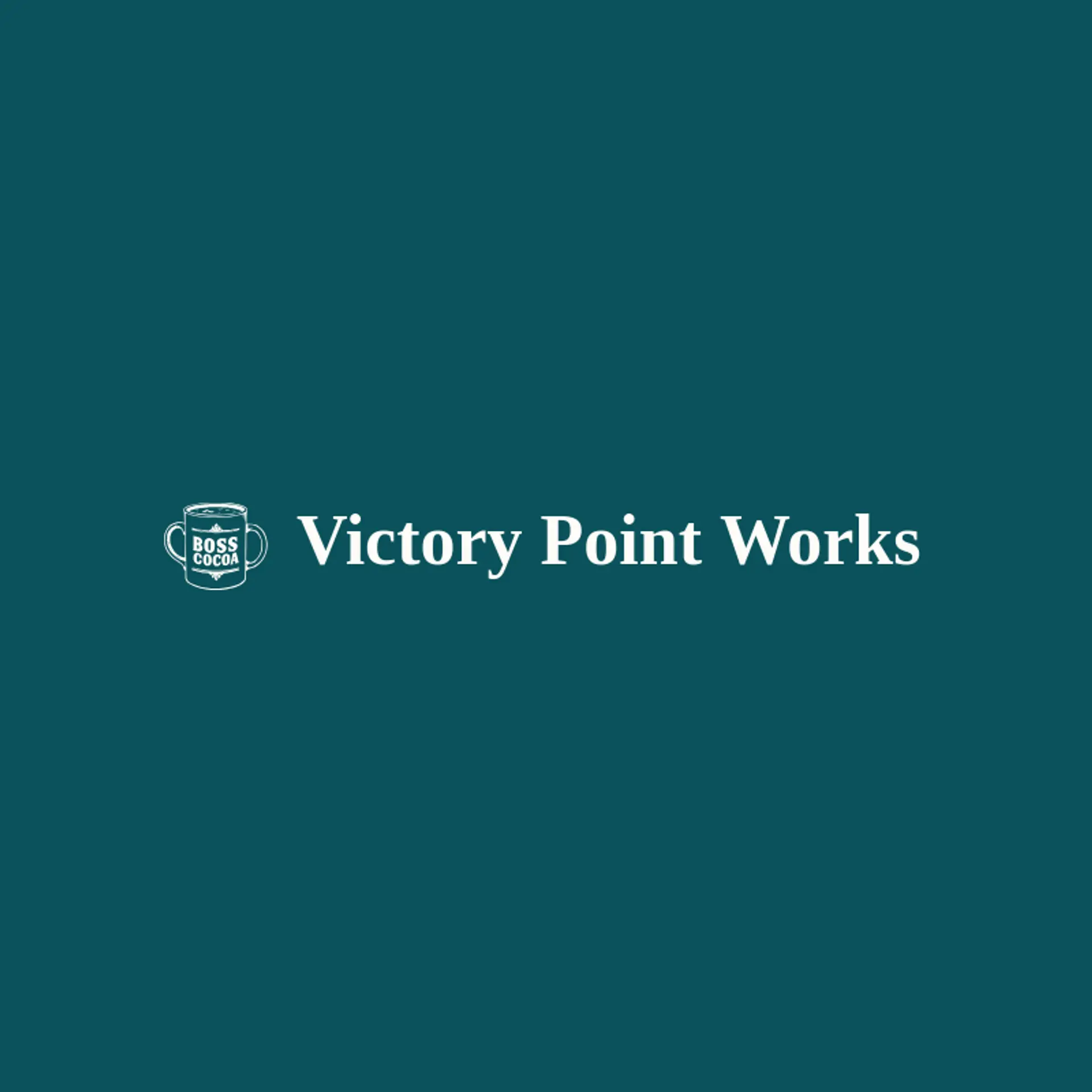 Victory Point Works logo for boss